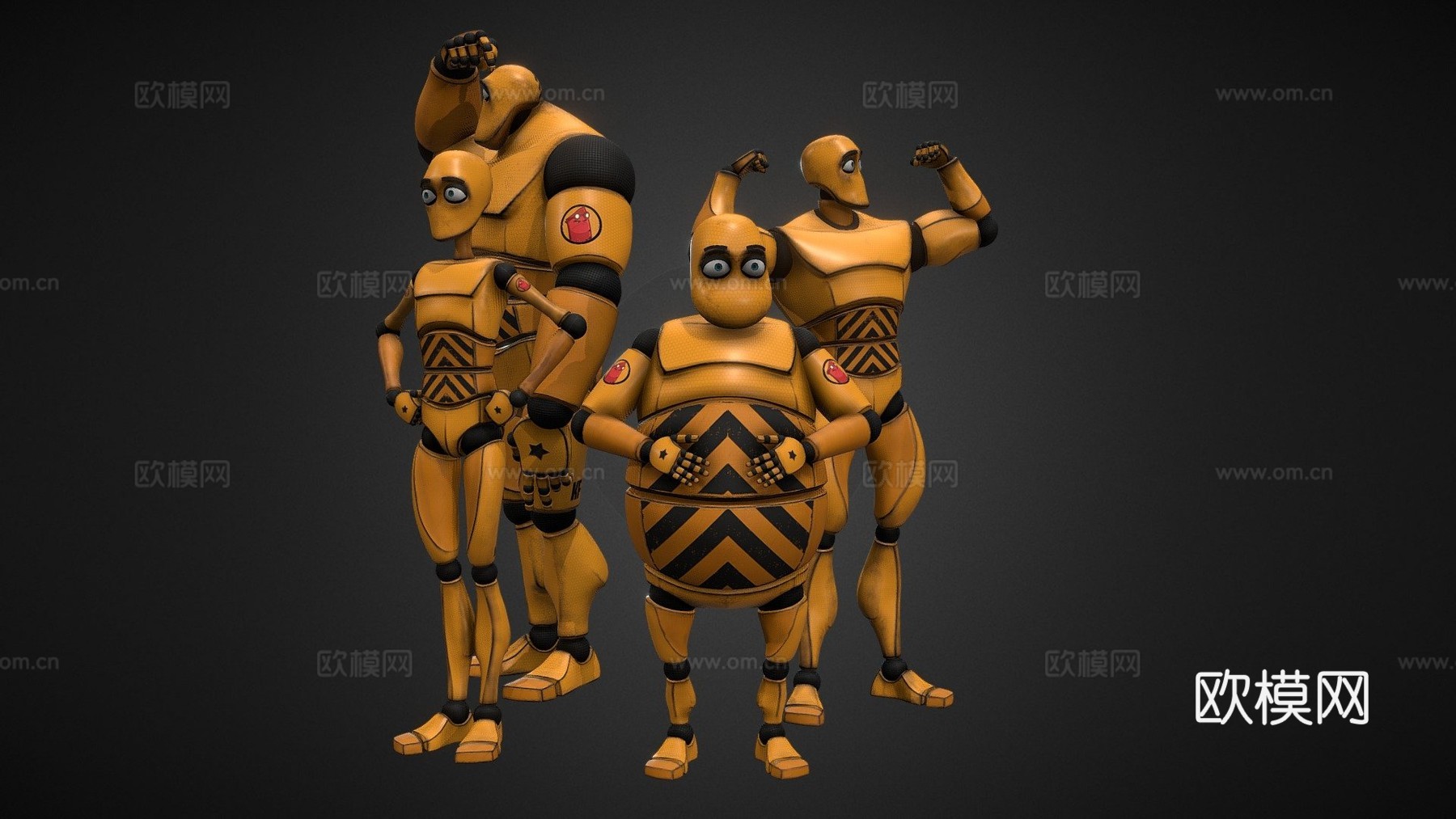 关键帧机器人su模型