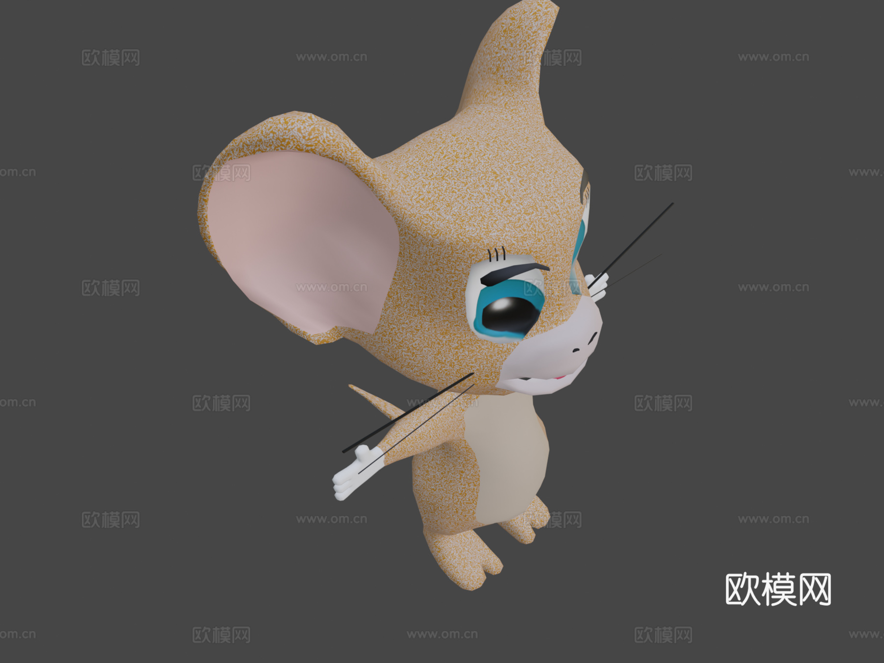 杰瑞角色su模型