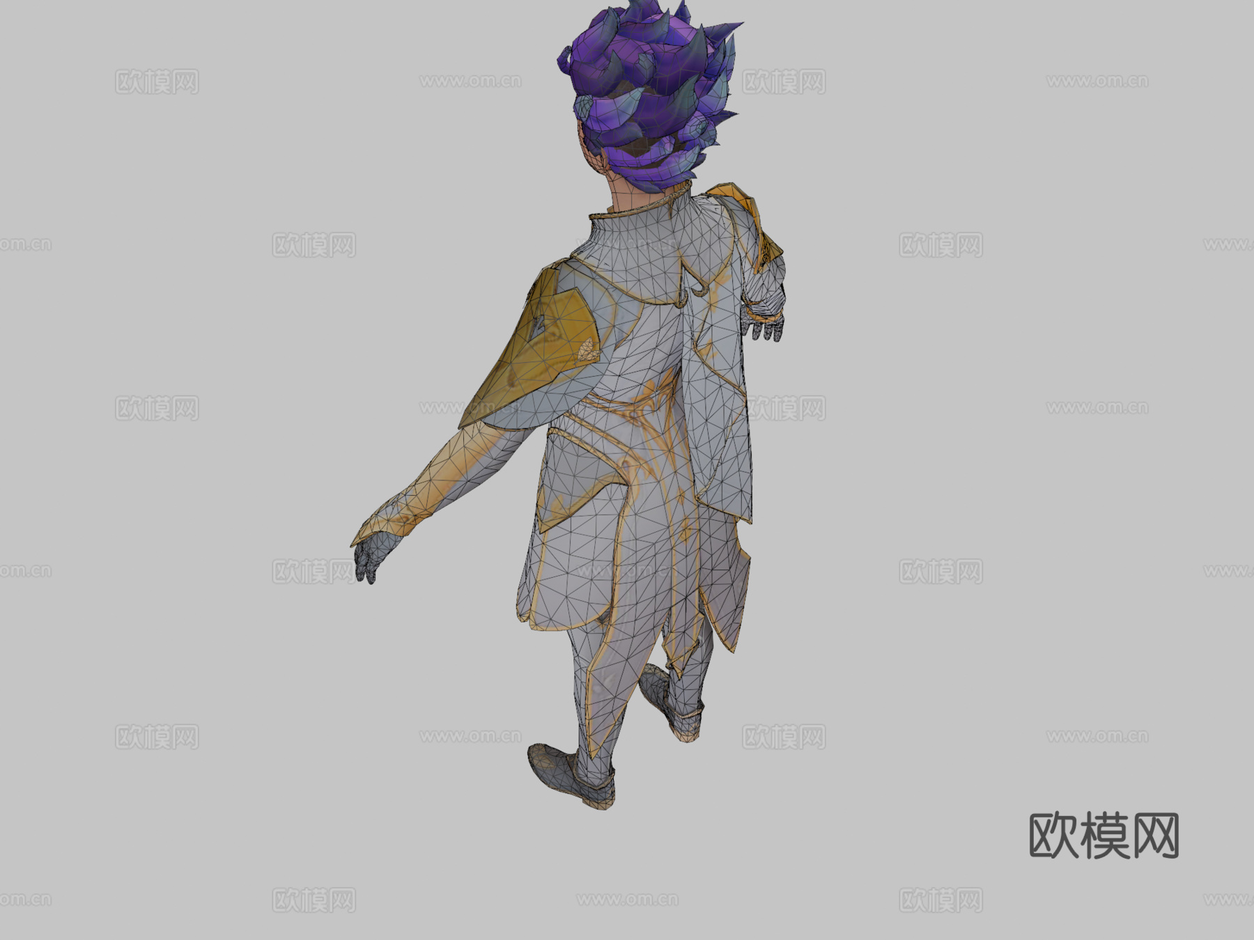 绝地求生财富女王套装su模型