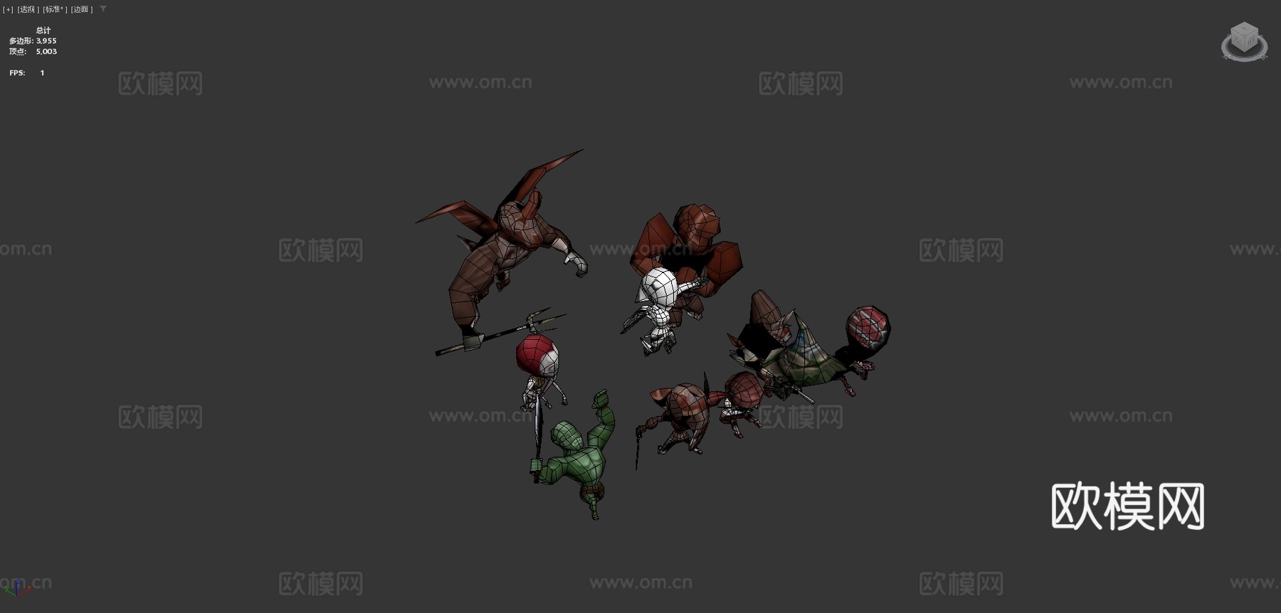 微型移动包su模型