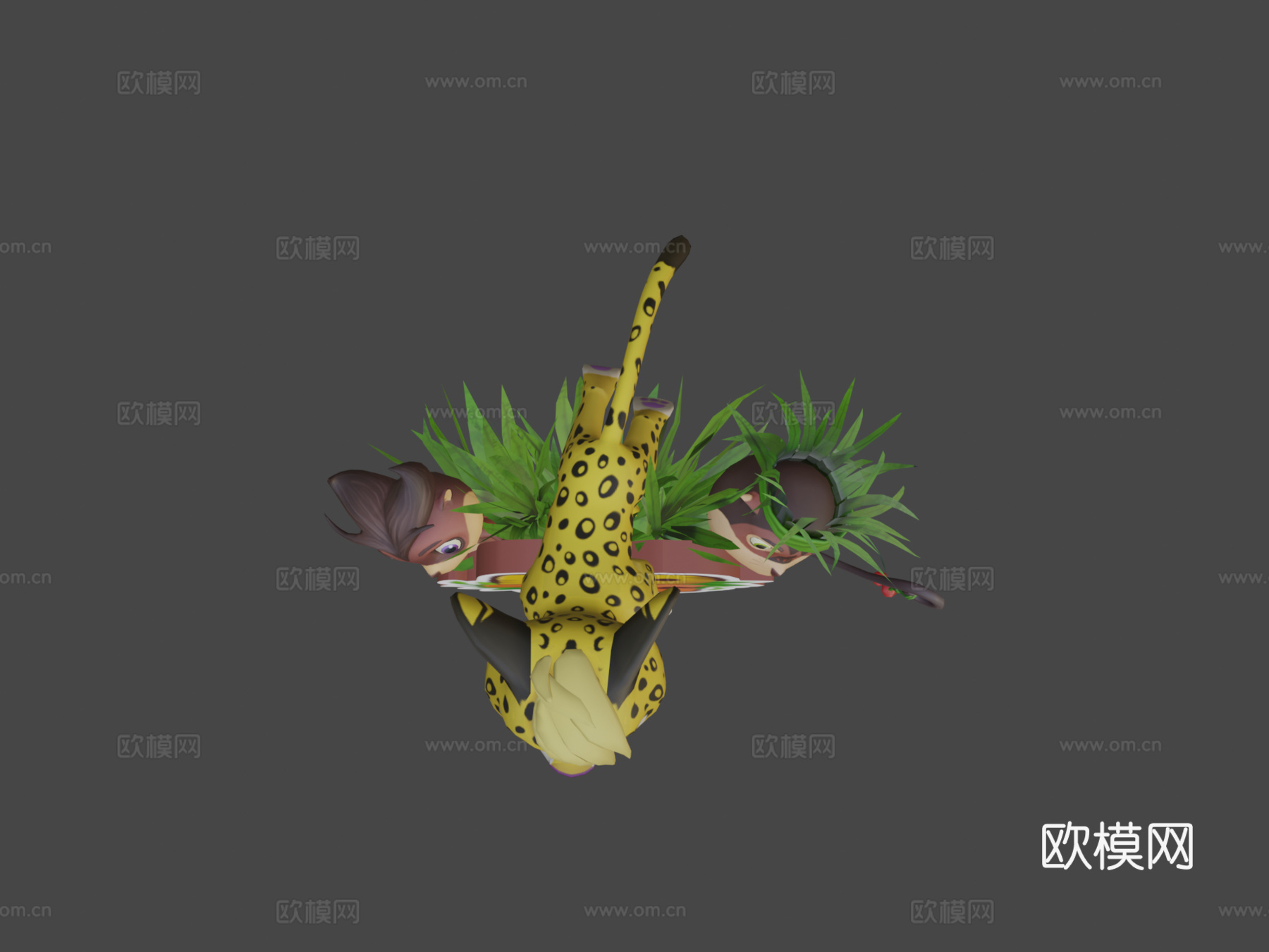 小狮子和小老虎小狮子su模型