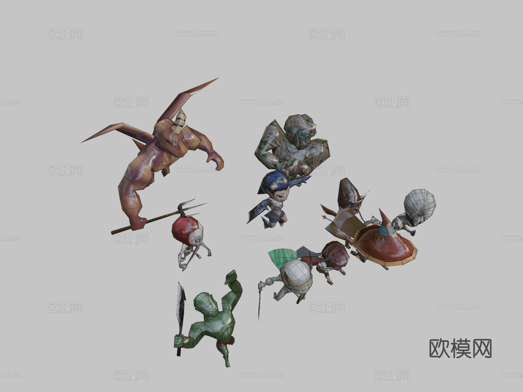 微型移动包su模型