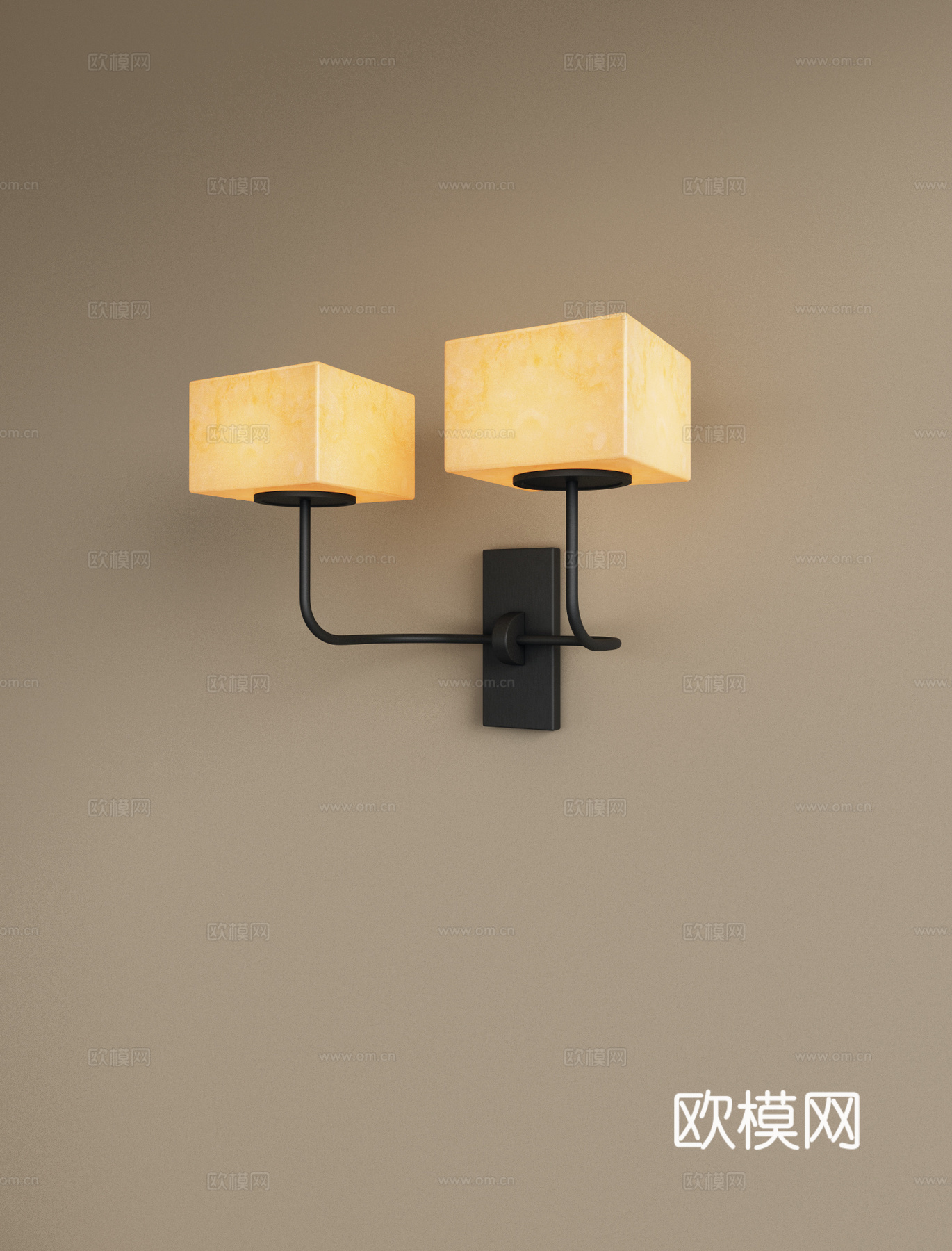 现代金属壁灯 床头壁灯 轻奢壁灯 复古壁灯 走廊壁灯3d模型下载