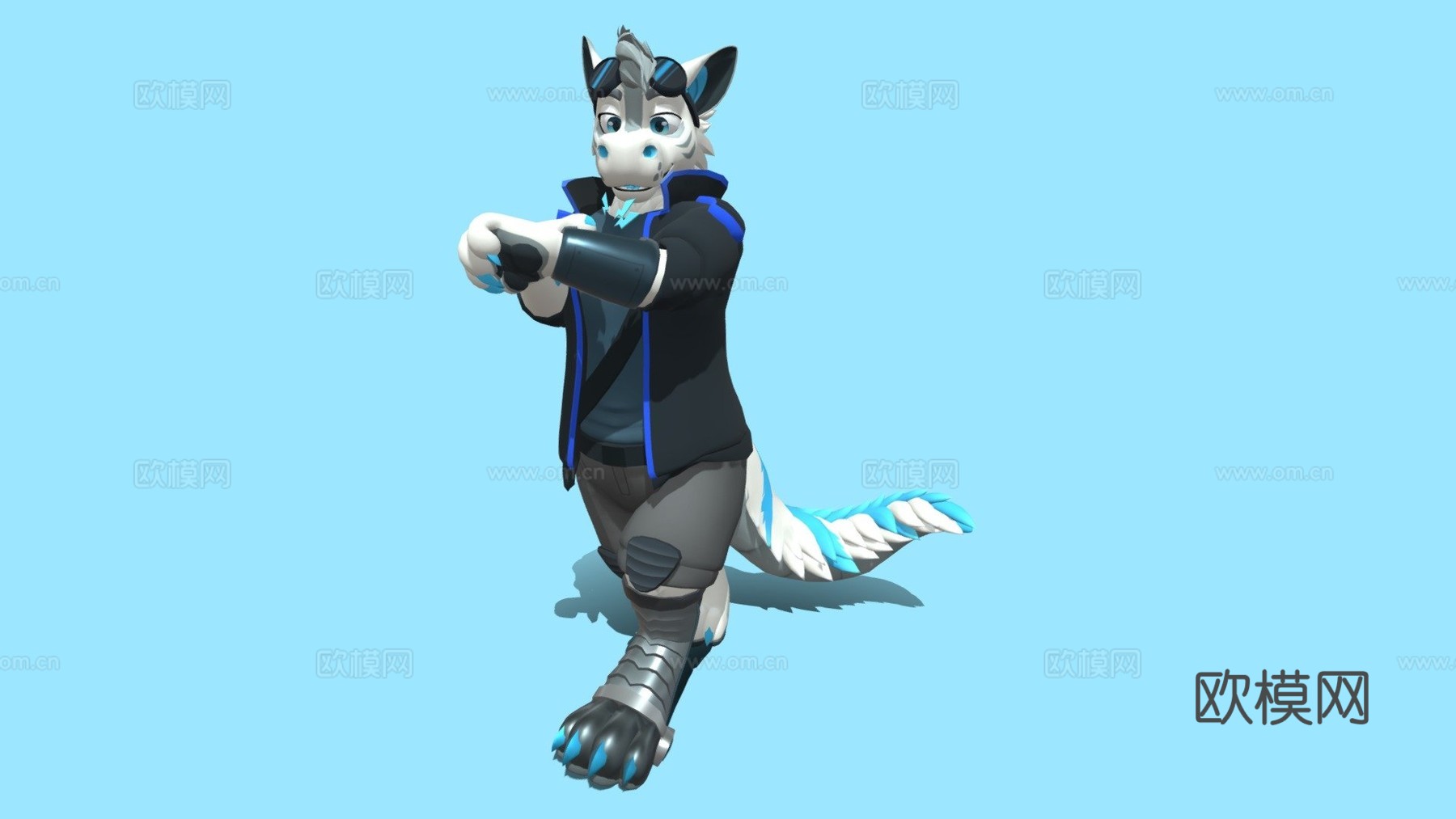 克里斯头像狗头人基础修改su模型