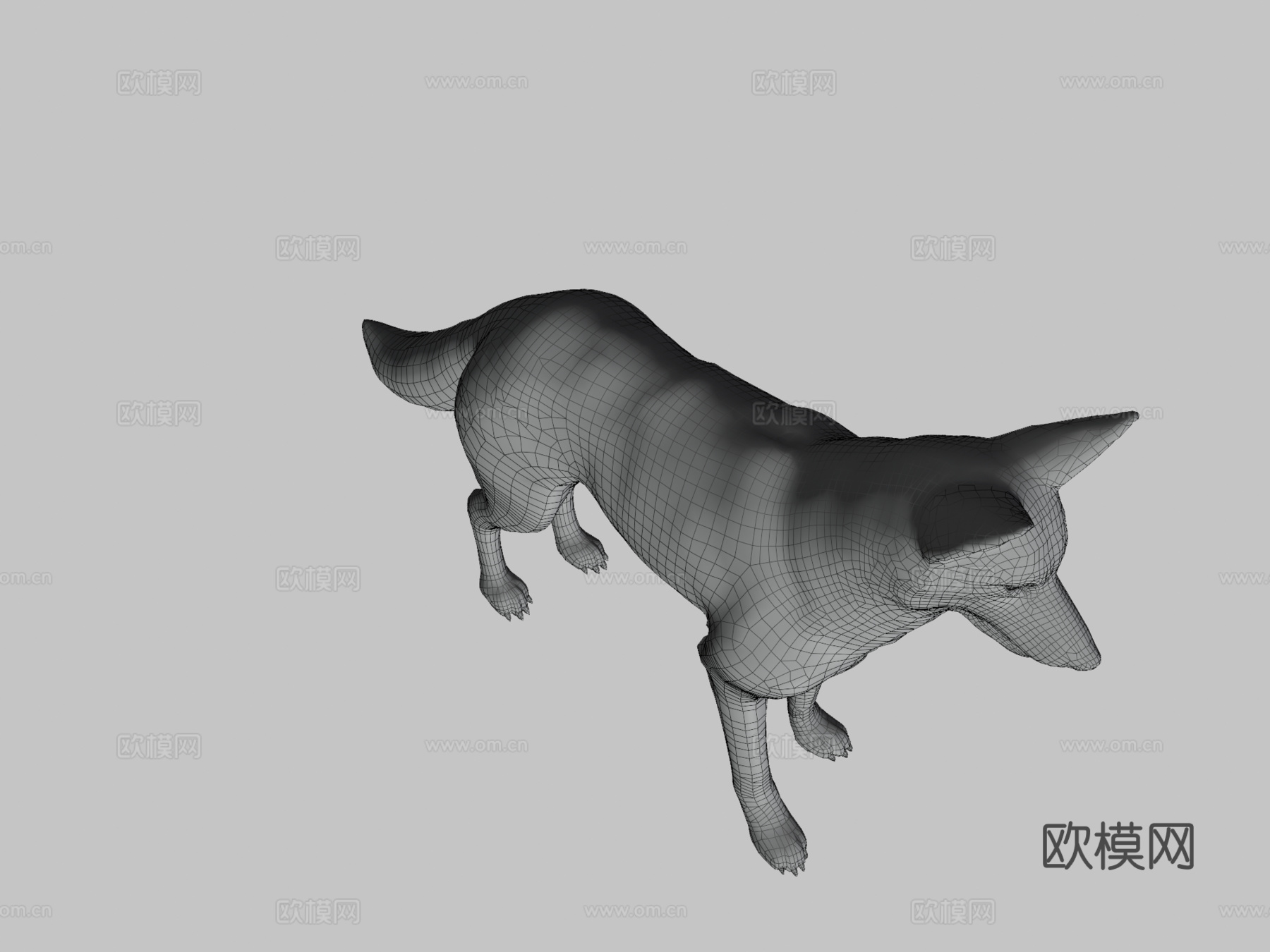 郊狼游戏就绪su模型