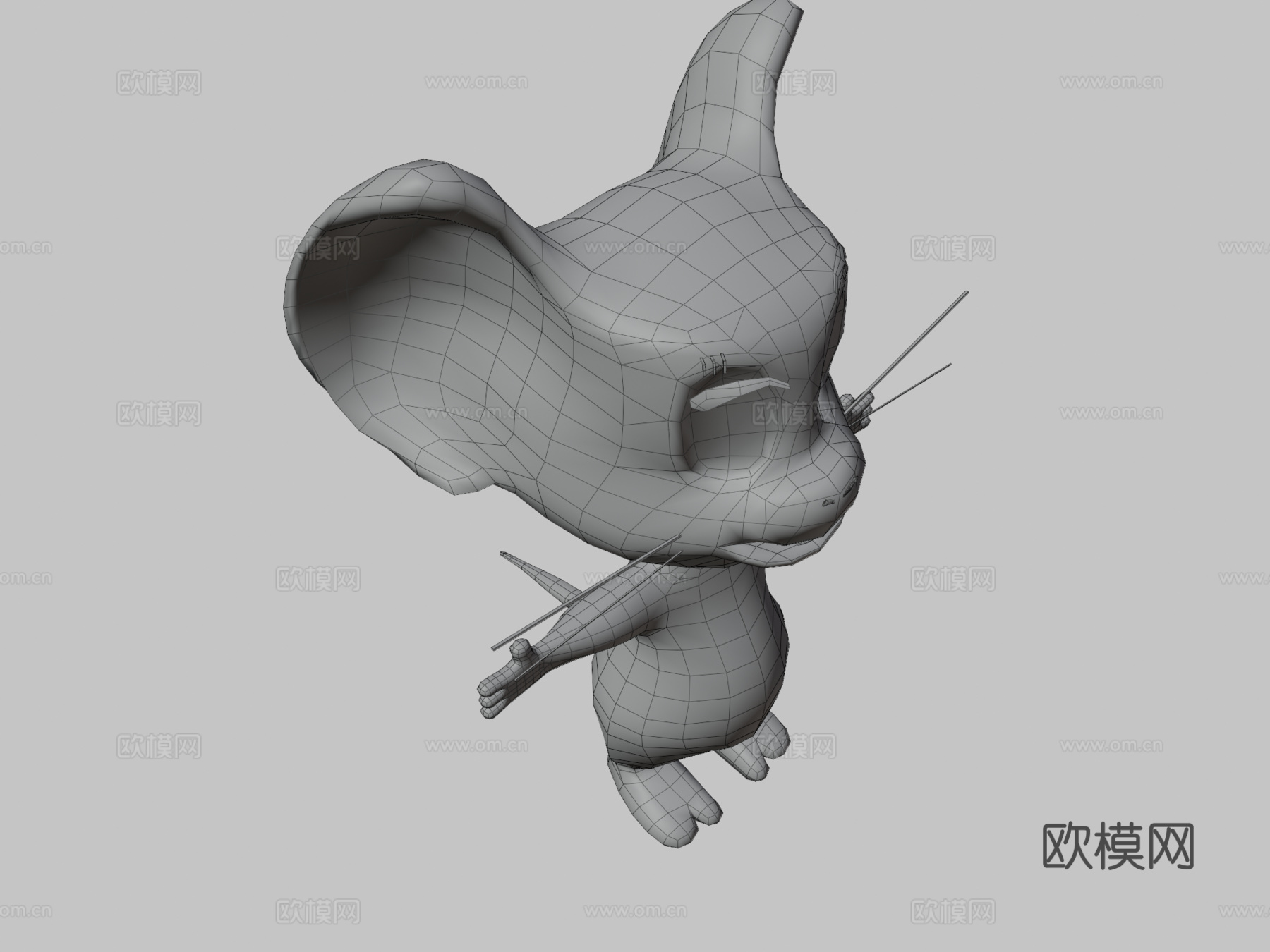 杰瑞角色su模型