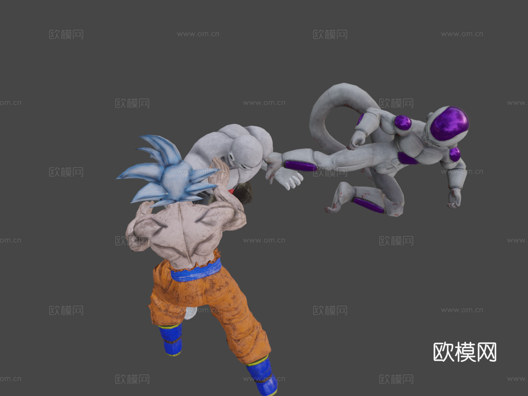 悟空vs吉连vs弗利萨su模型