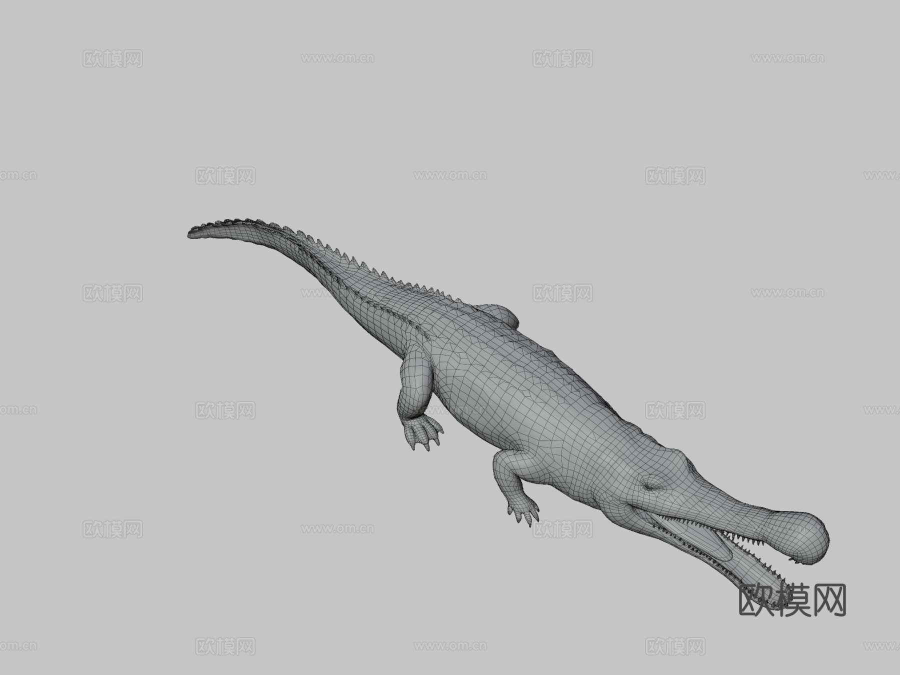 帝鳄su模型