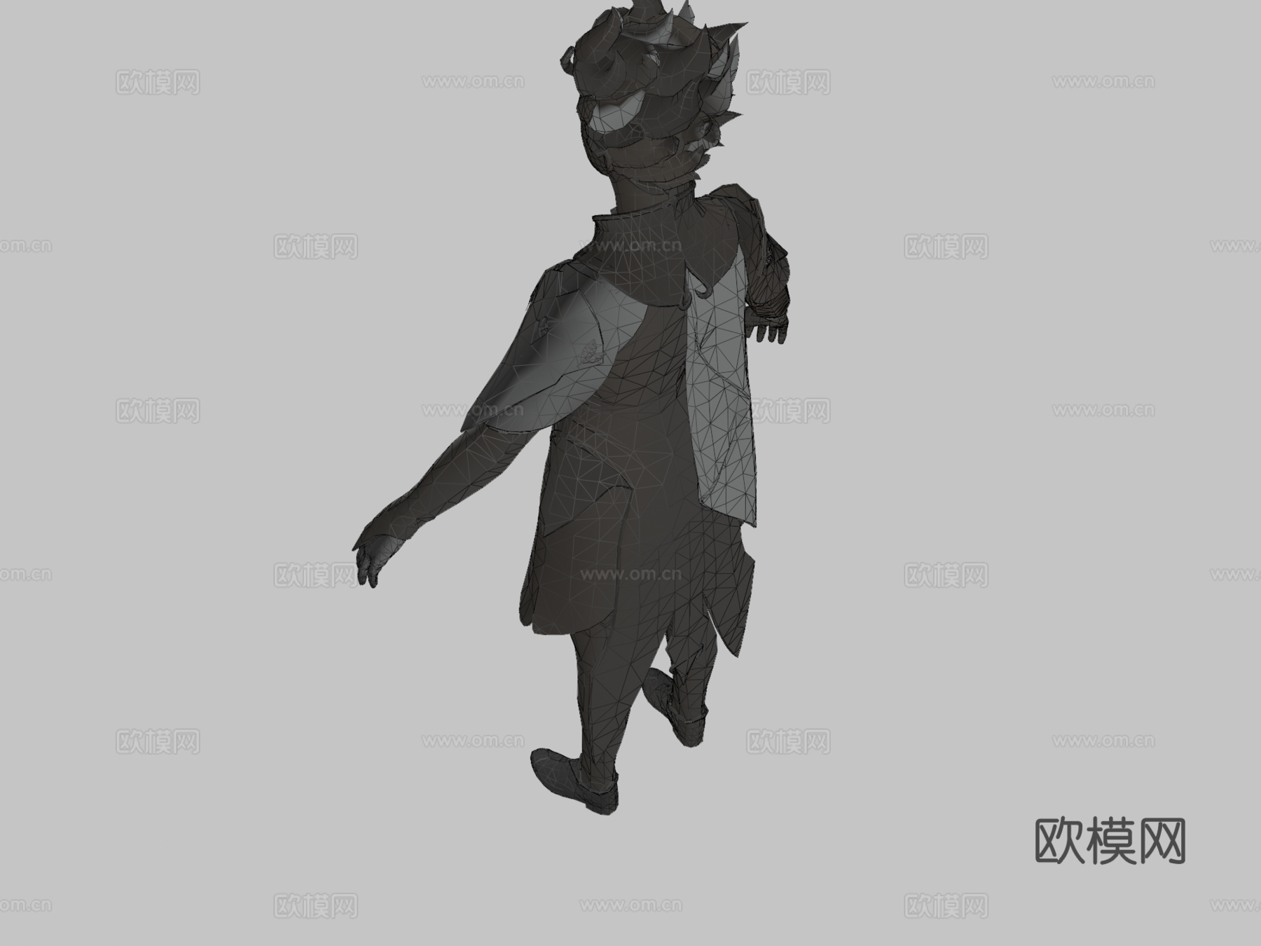 绝地求生财富女王套装su模型