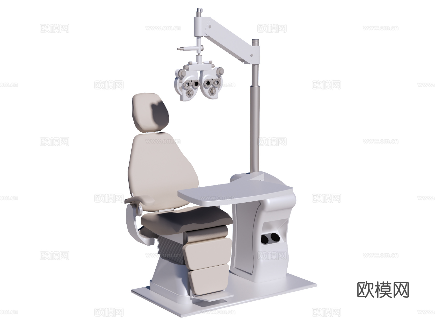 眼科su模型下载（渲染图1）