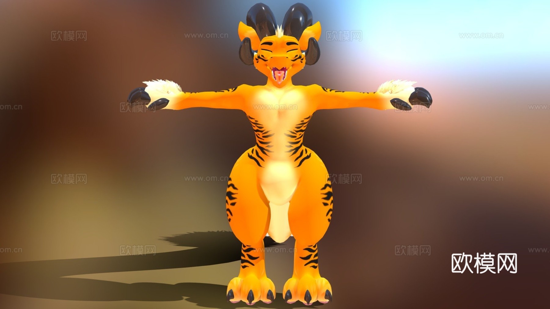 柳条兽与VTuber虚拟形象su模型