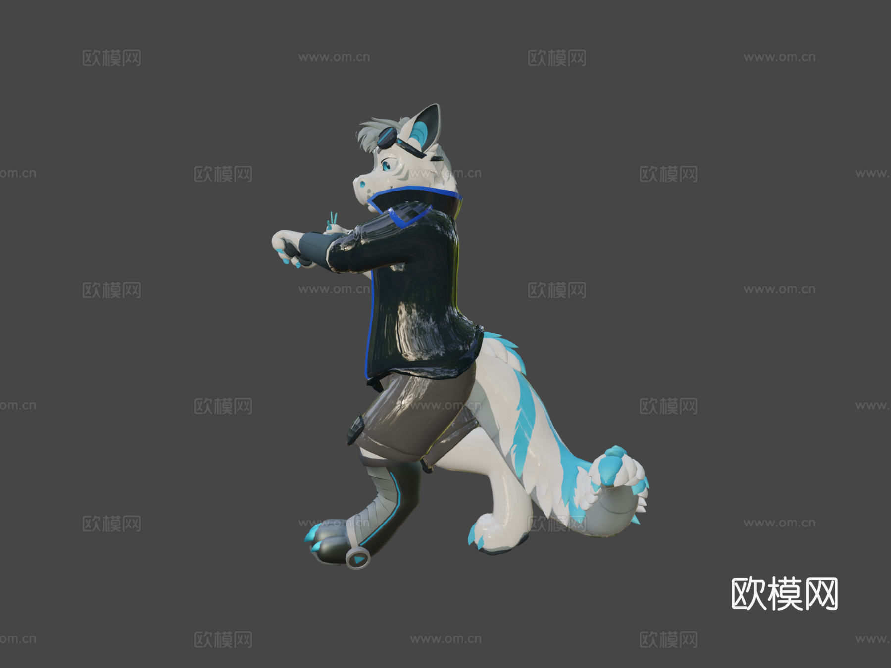 克里斯头像狗头人基础修改su模型