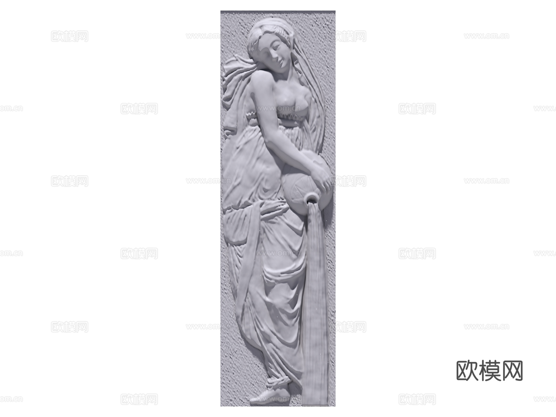 装饰背景墙su模型