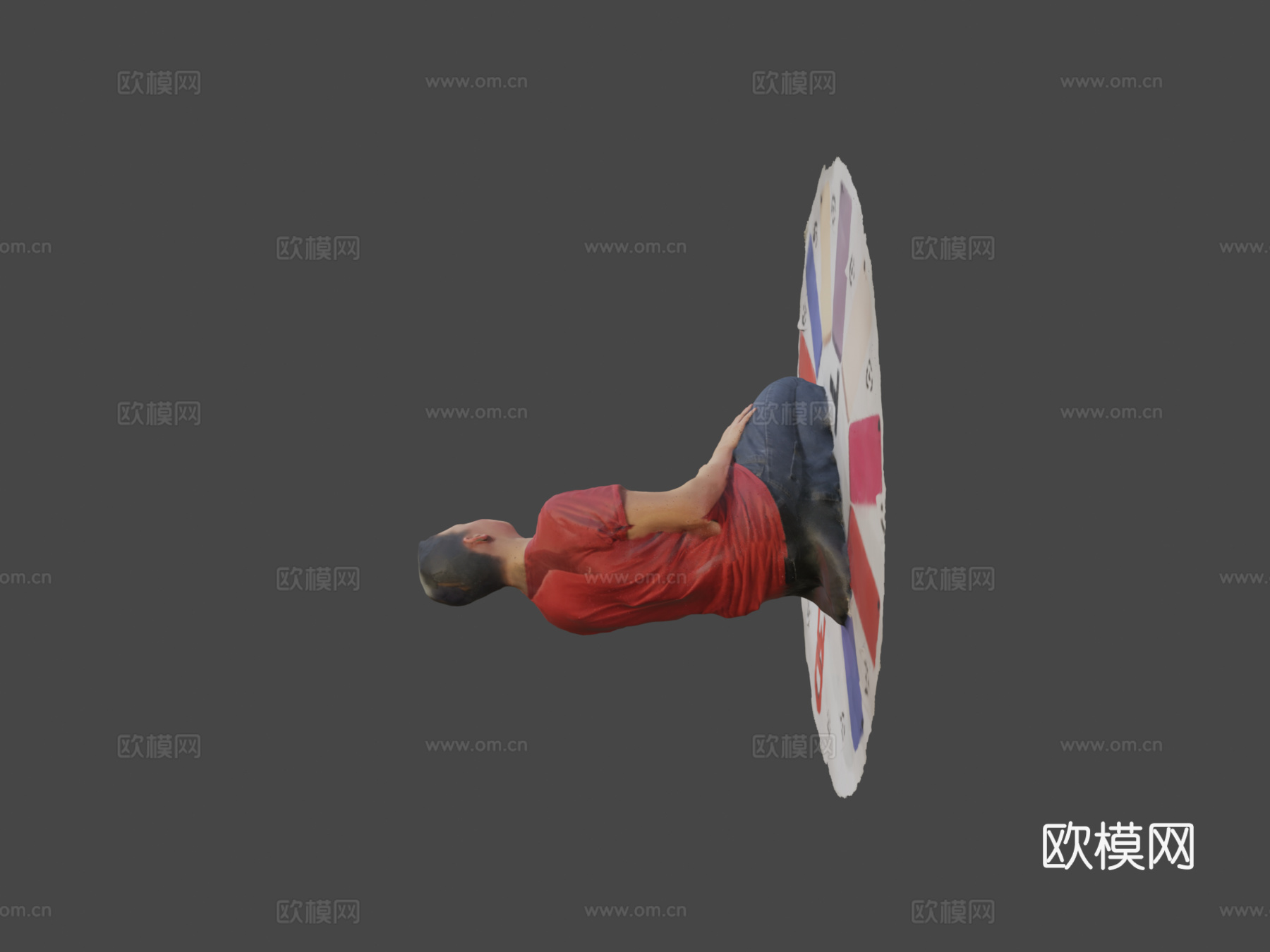 坐姿  takesu模型