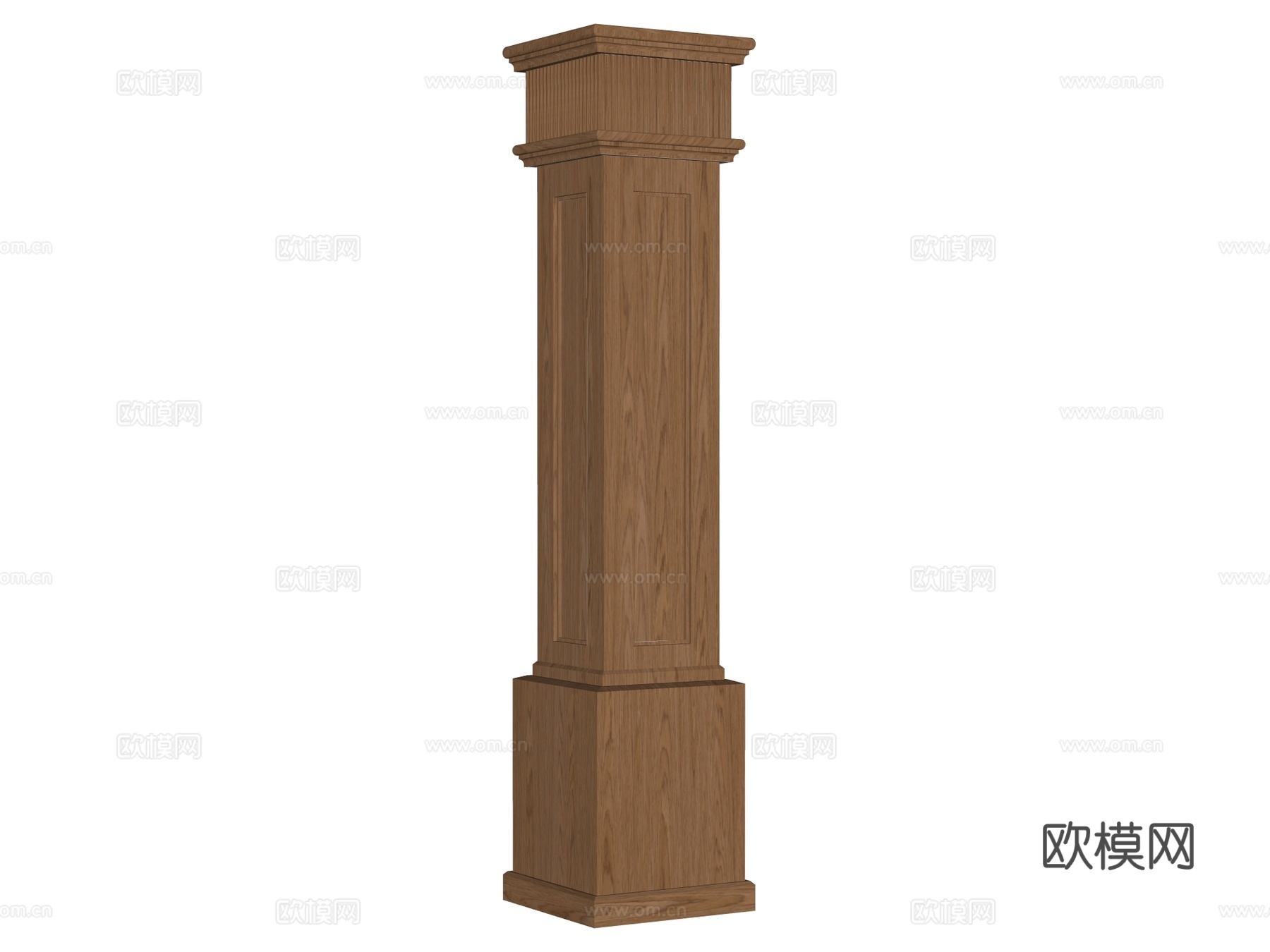 装饰柱 罗马柱su模型