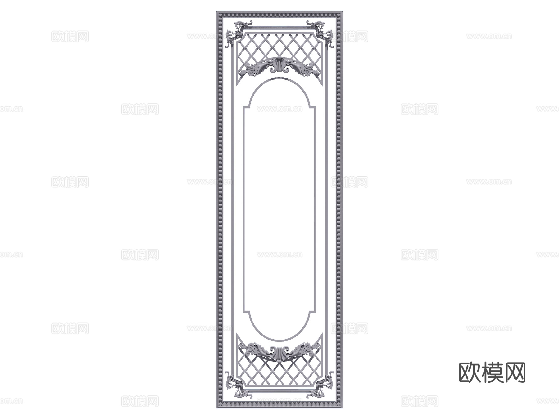 装饰造型 石膏造型su模型