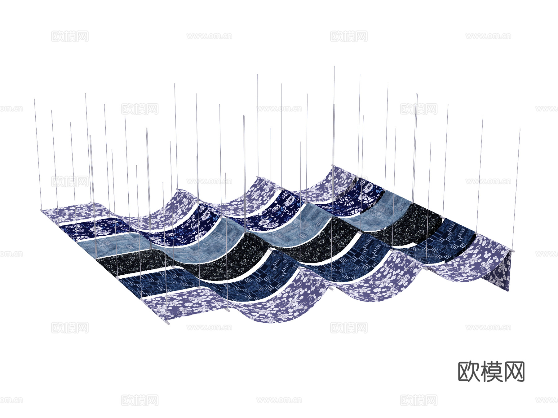 装饰吊灯 文化吊灯su模型