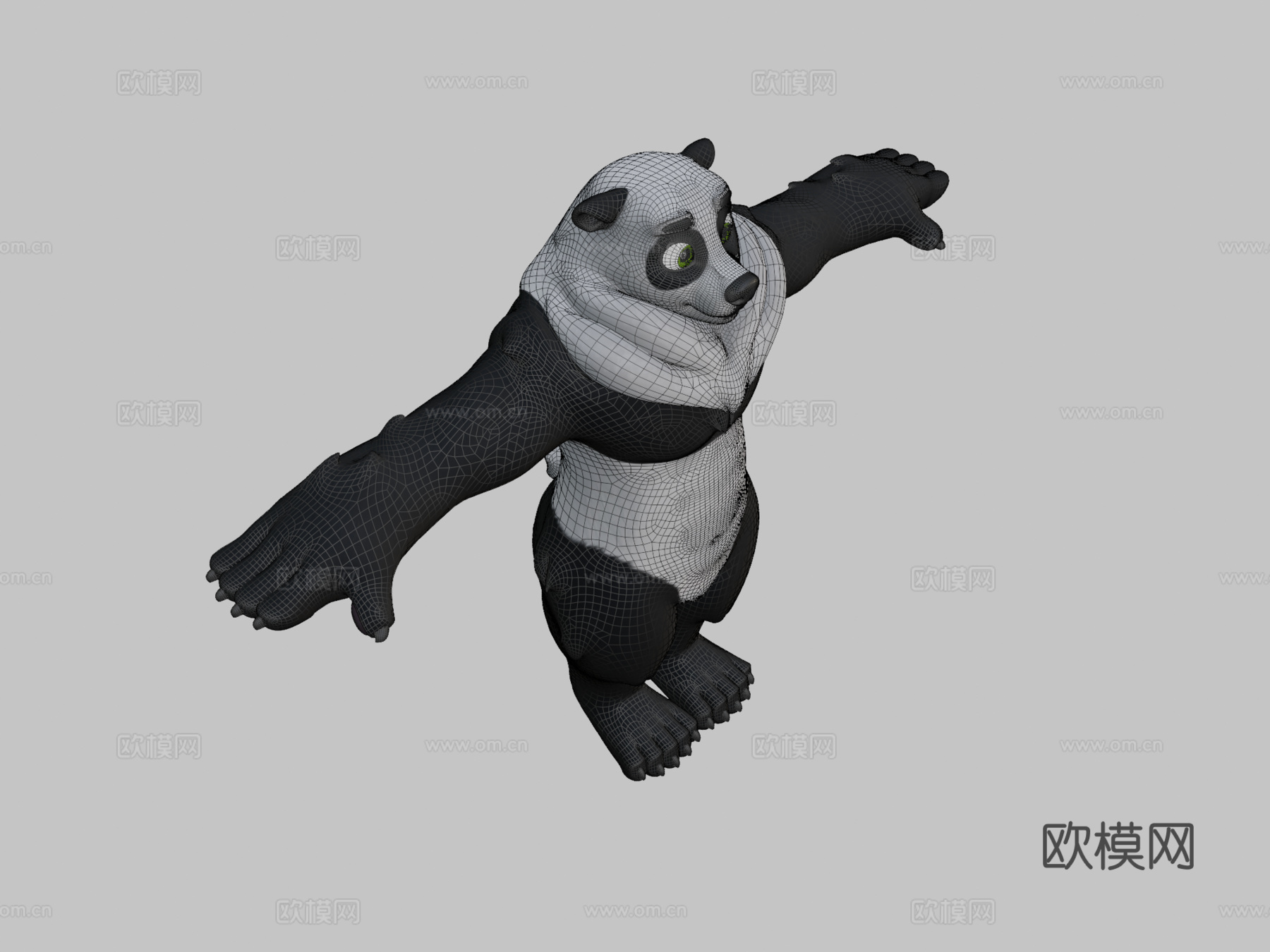 熊与VTuber头像su模型