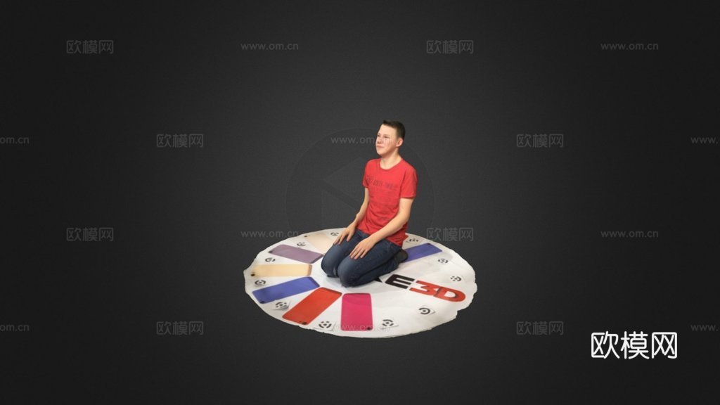 坐姿  takesu模型