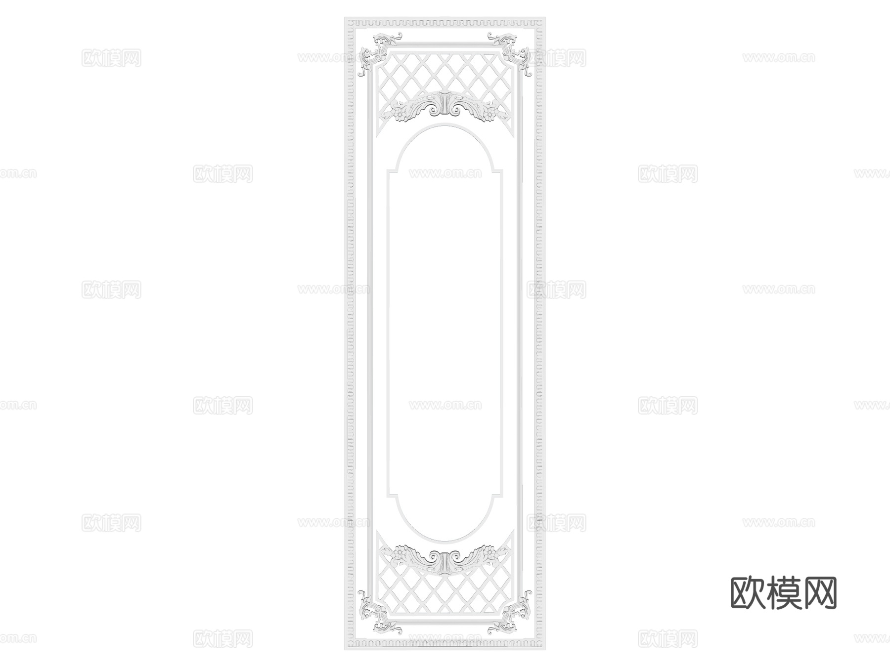 装饰造型 石膏造型su模型