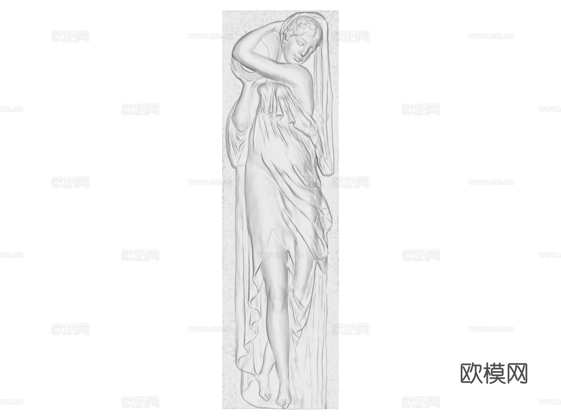 装饰背景墙su模型