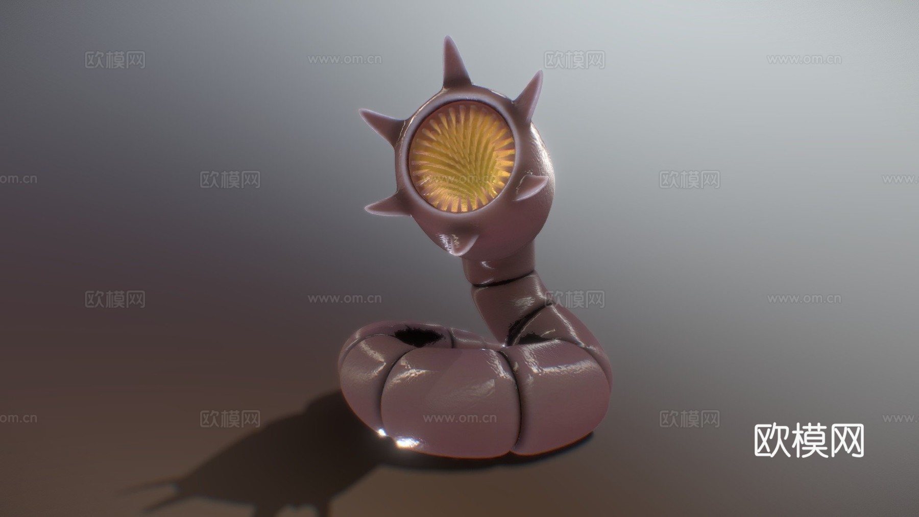 沙丘地虫4K纹理su模型