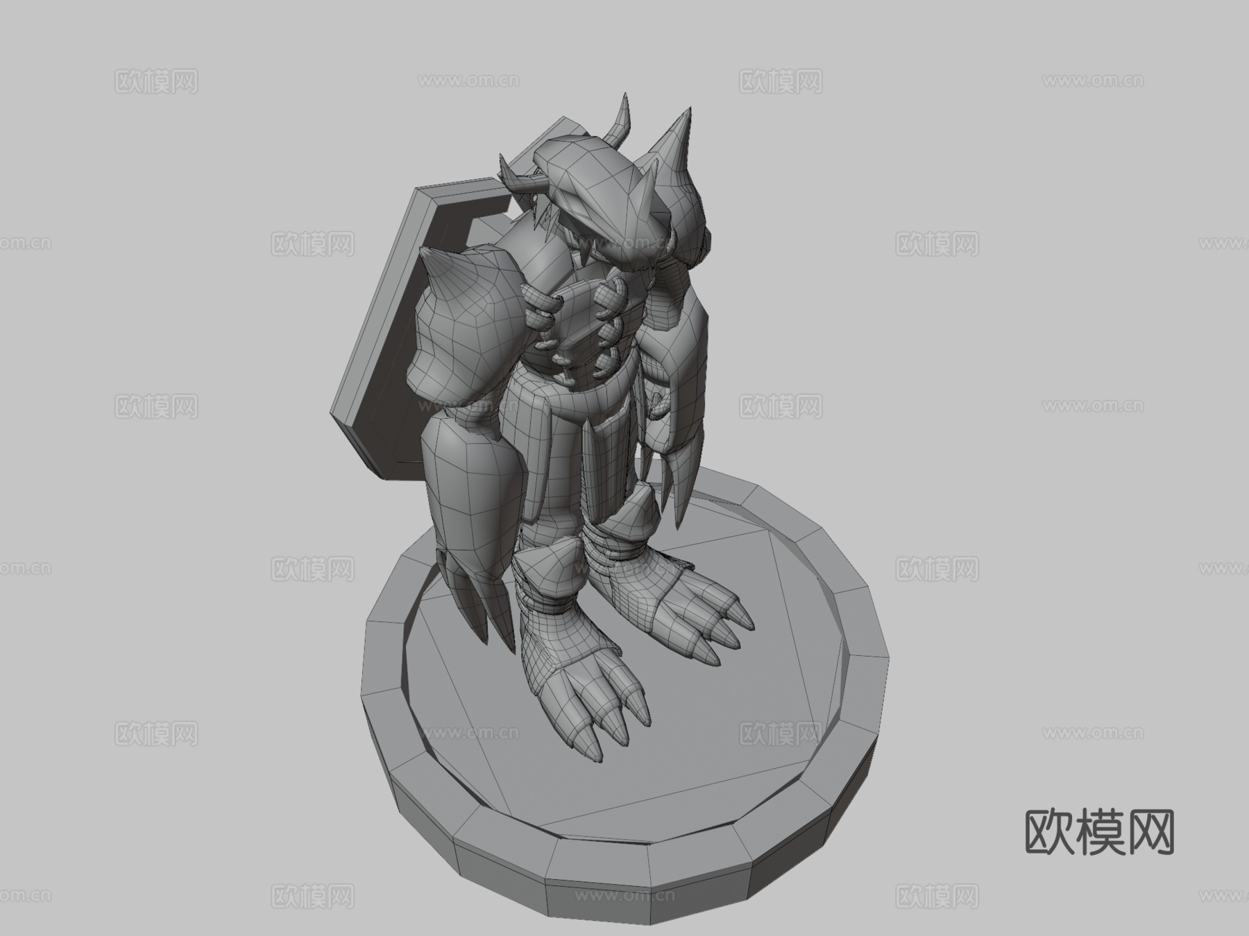 战斗暴龙兽su模型