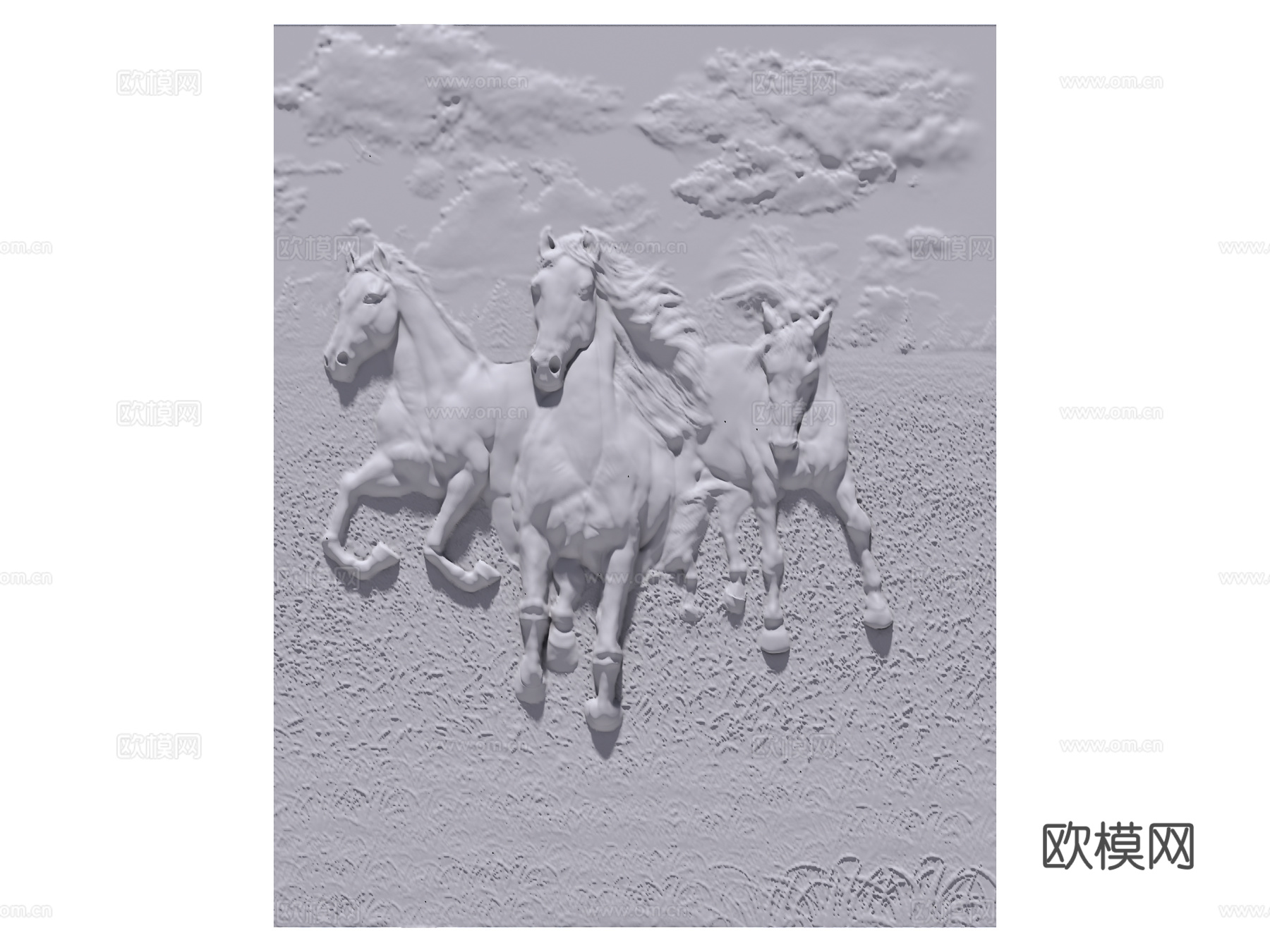 装饰背景墙su模型