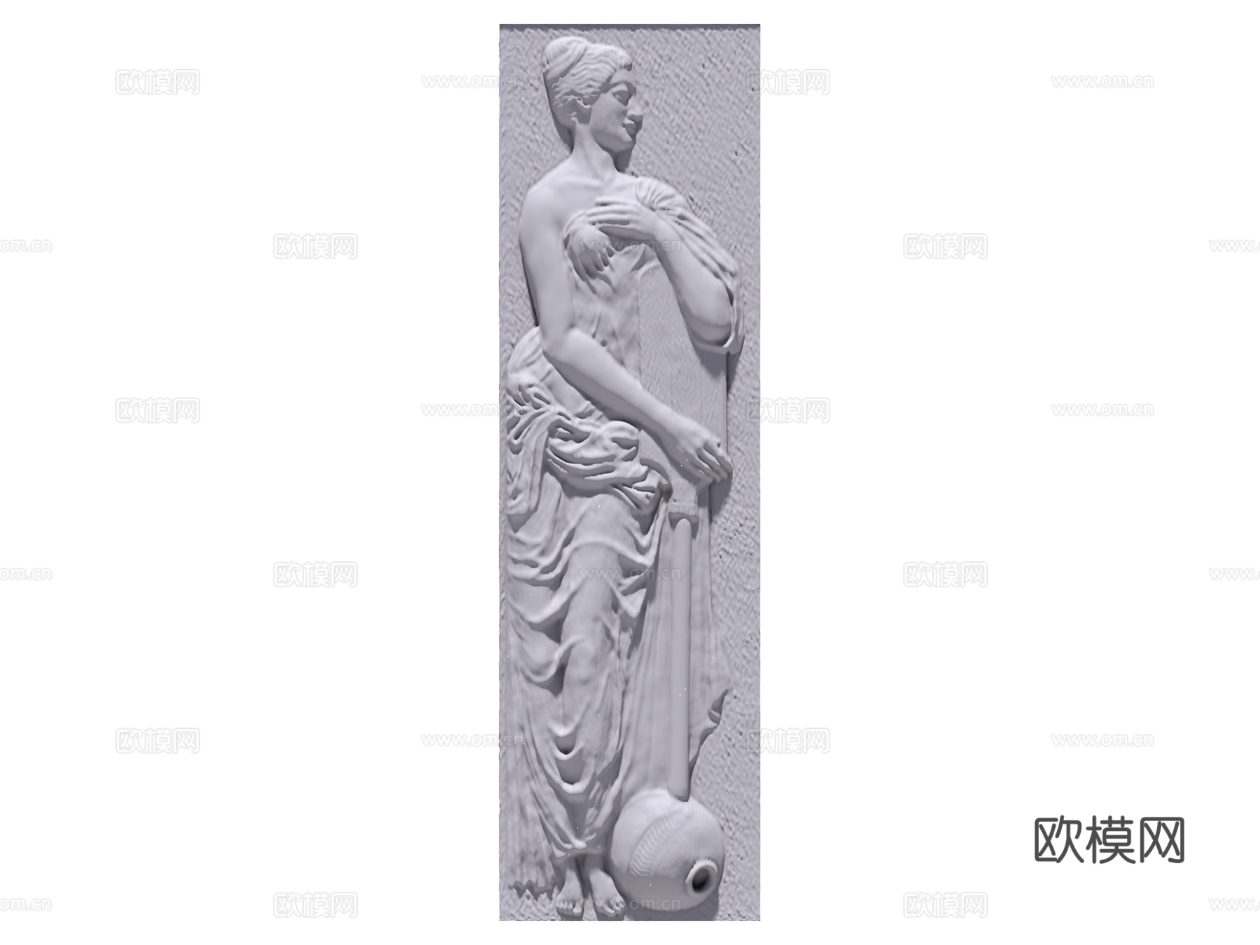 装饰背景墙su模型