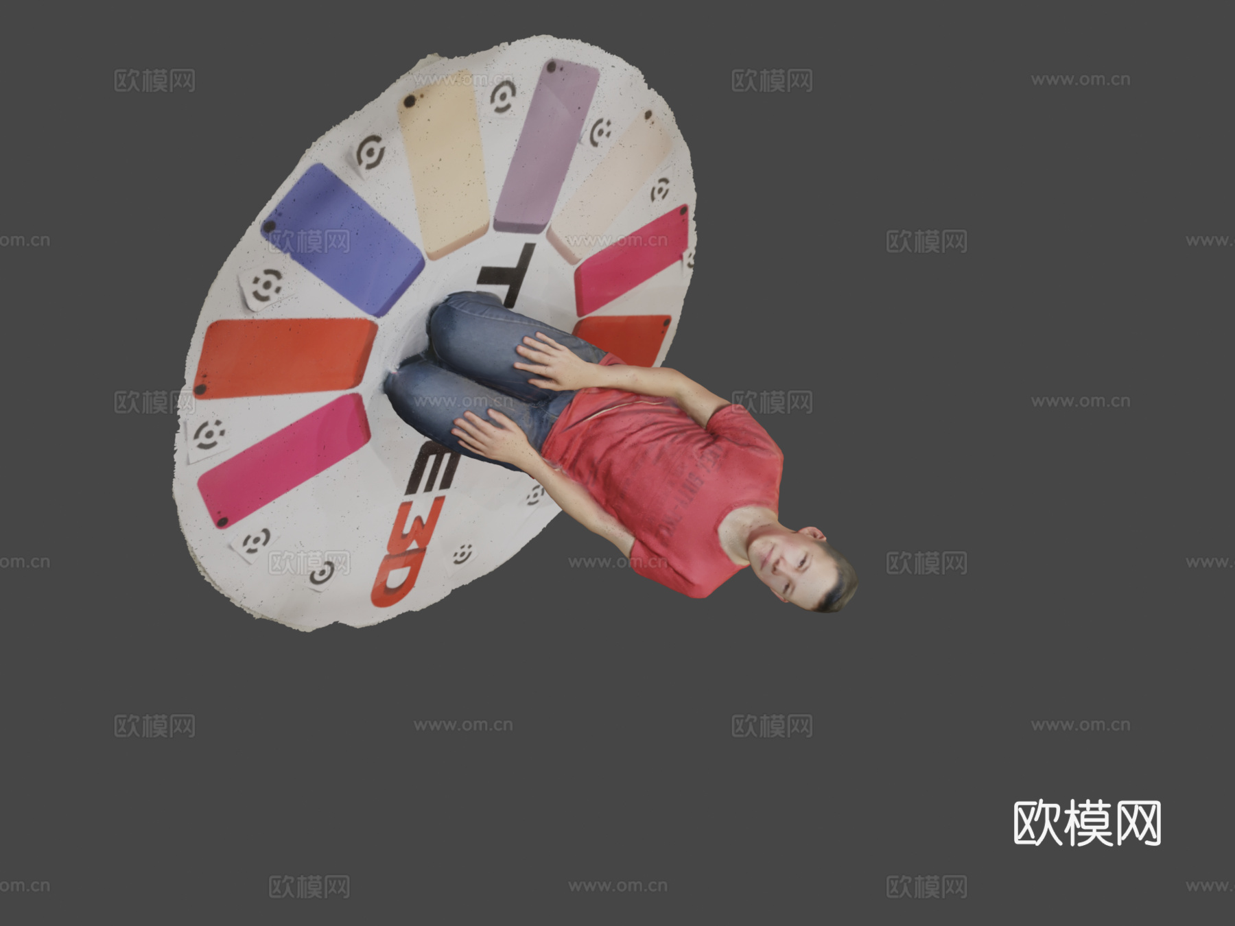 坐姿  takesu模型