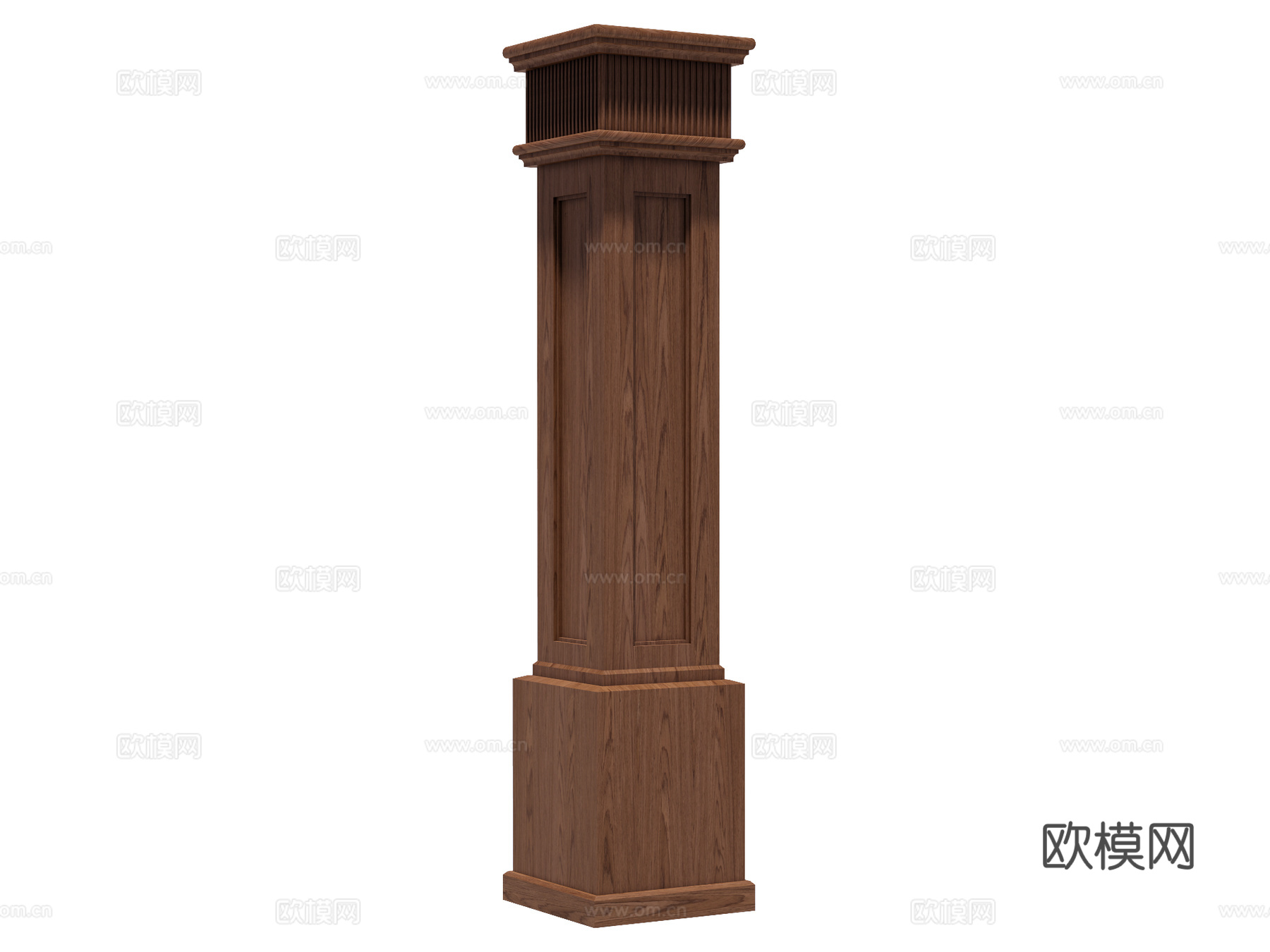 装饰柱 罗马柱su模型
