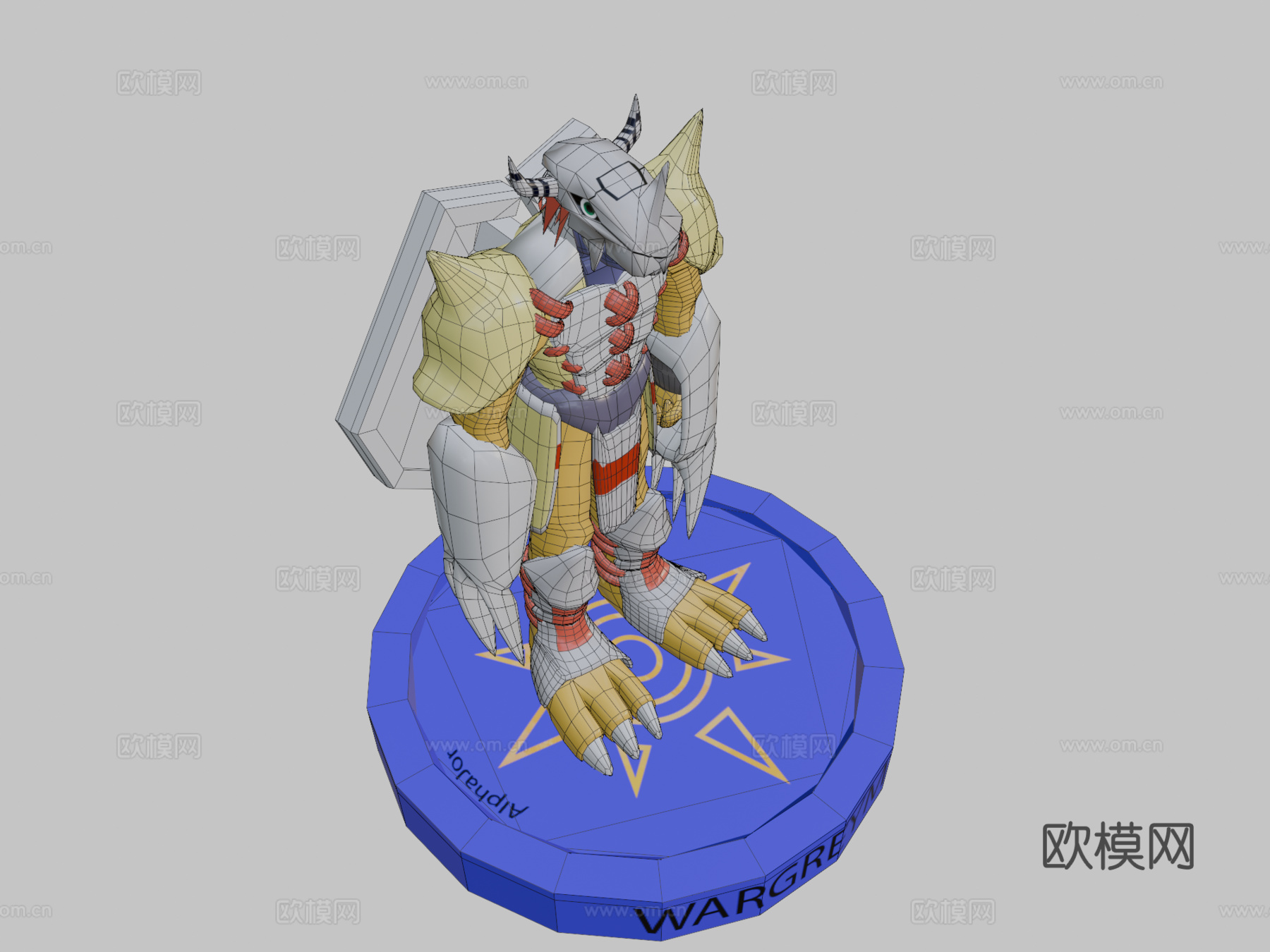 战斗暴龙兽su模型