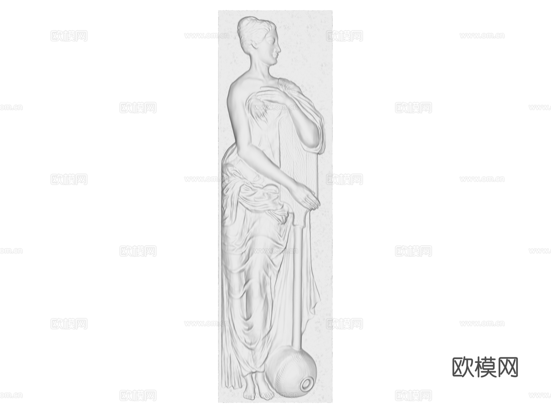 装饰背景墙su模型