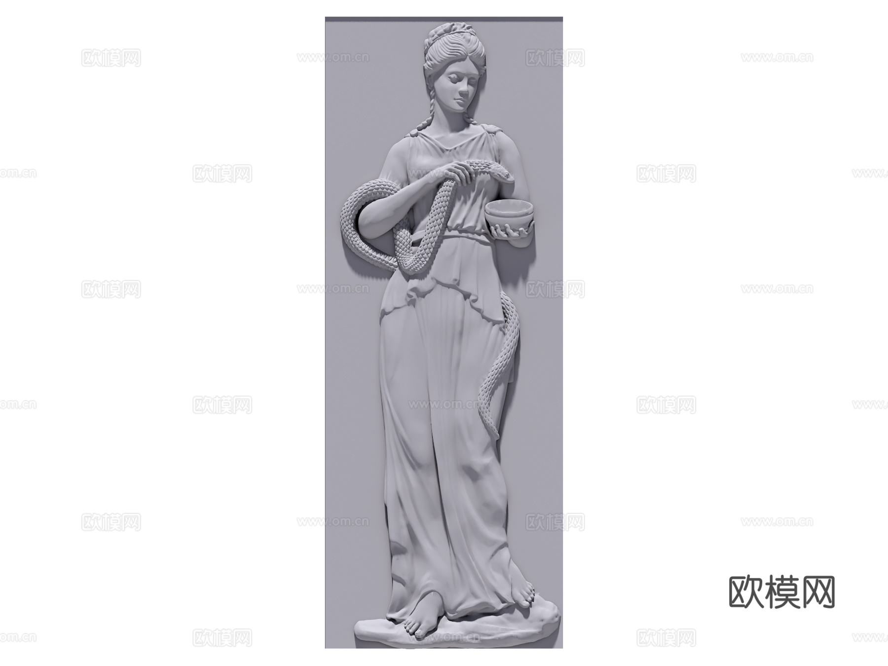 装饰背景墙su模型