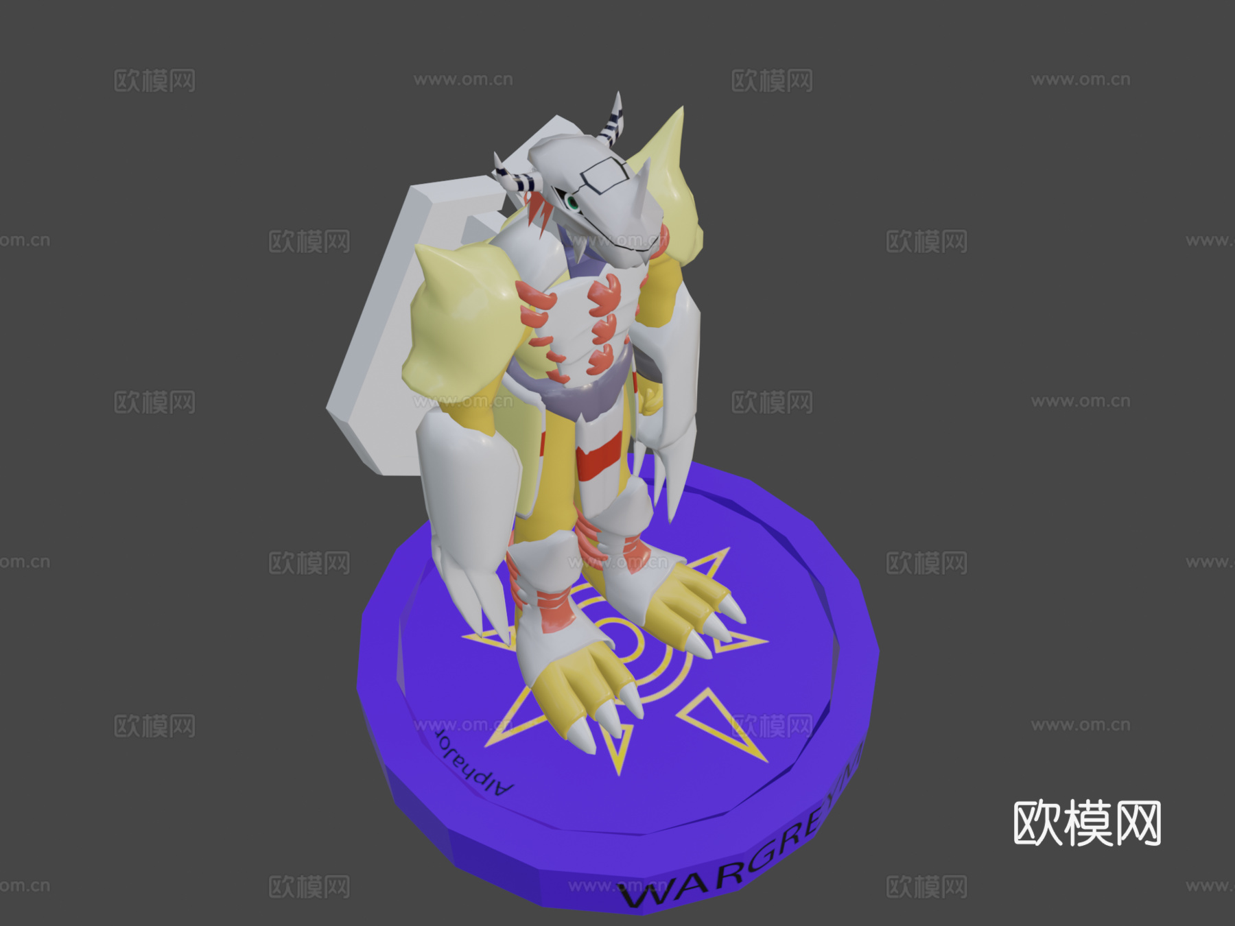 战斗暴龙兽su模型