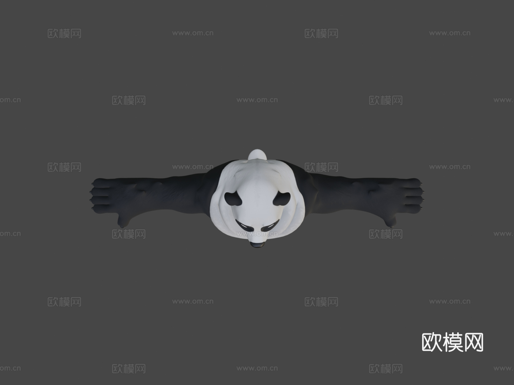 熊与VTuber头像su模型