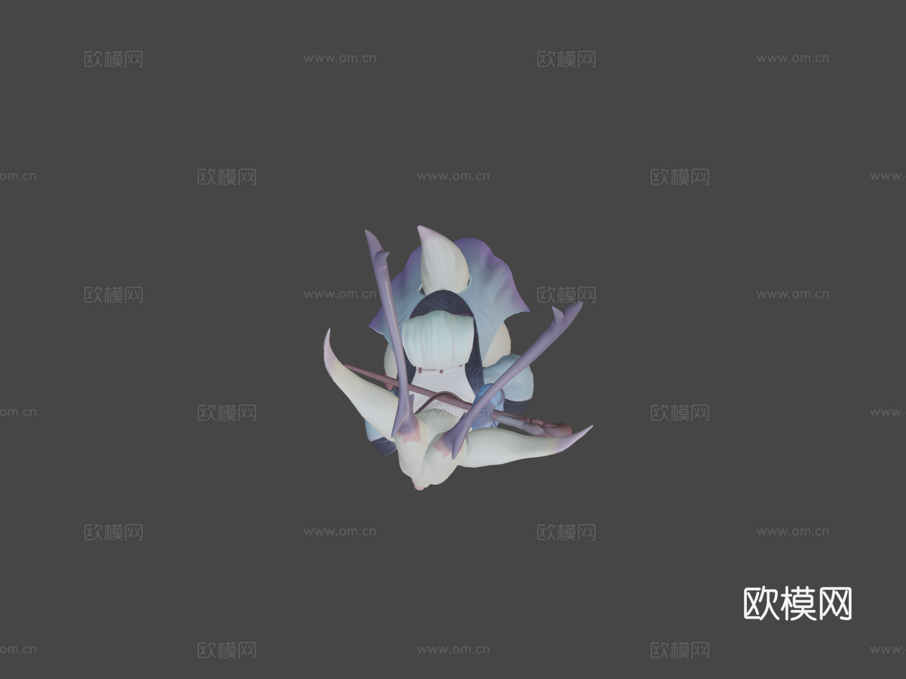 风格化创作  鹿su模型