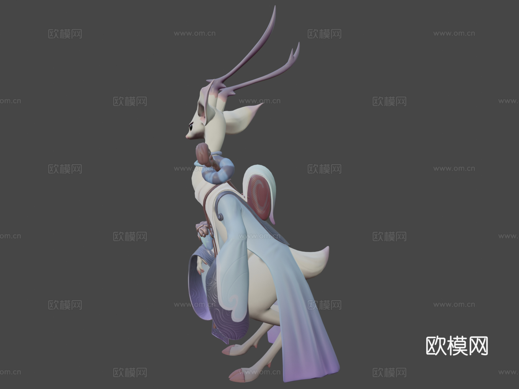 风格化创作  鹿su模型