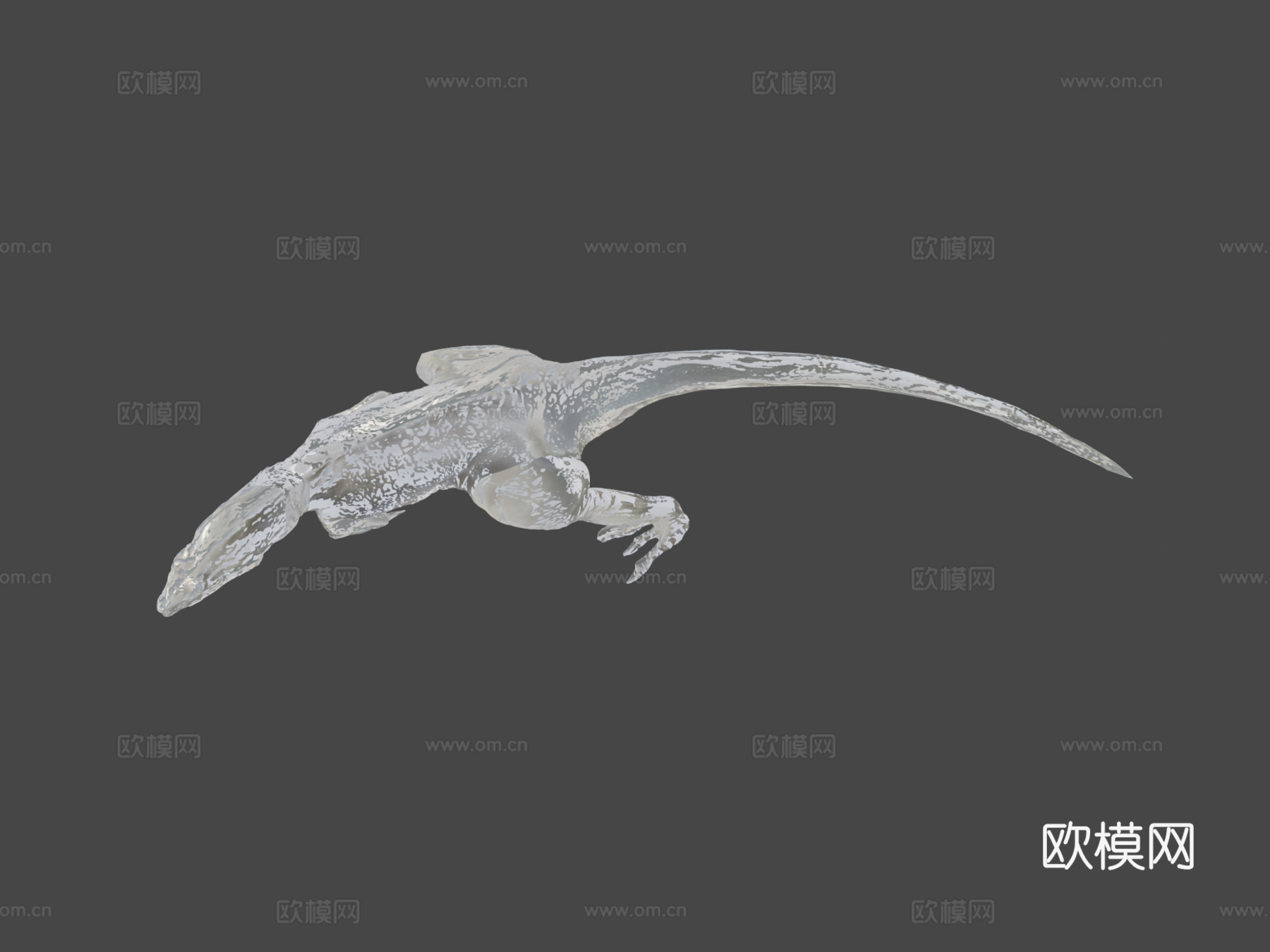 侏罗纪世界蓝色su模型