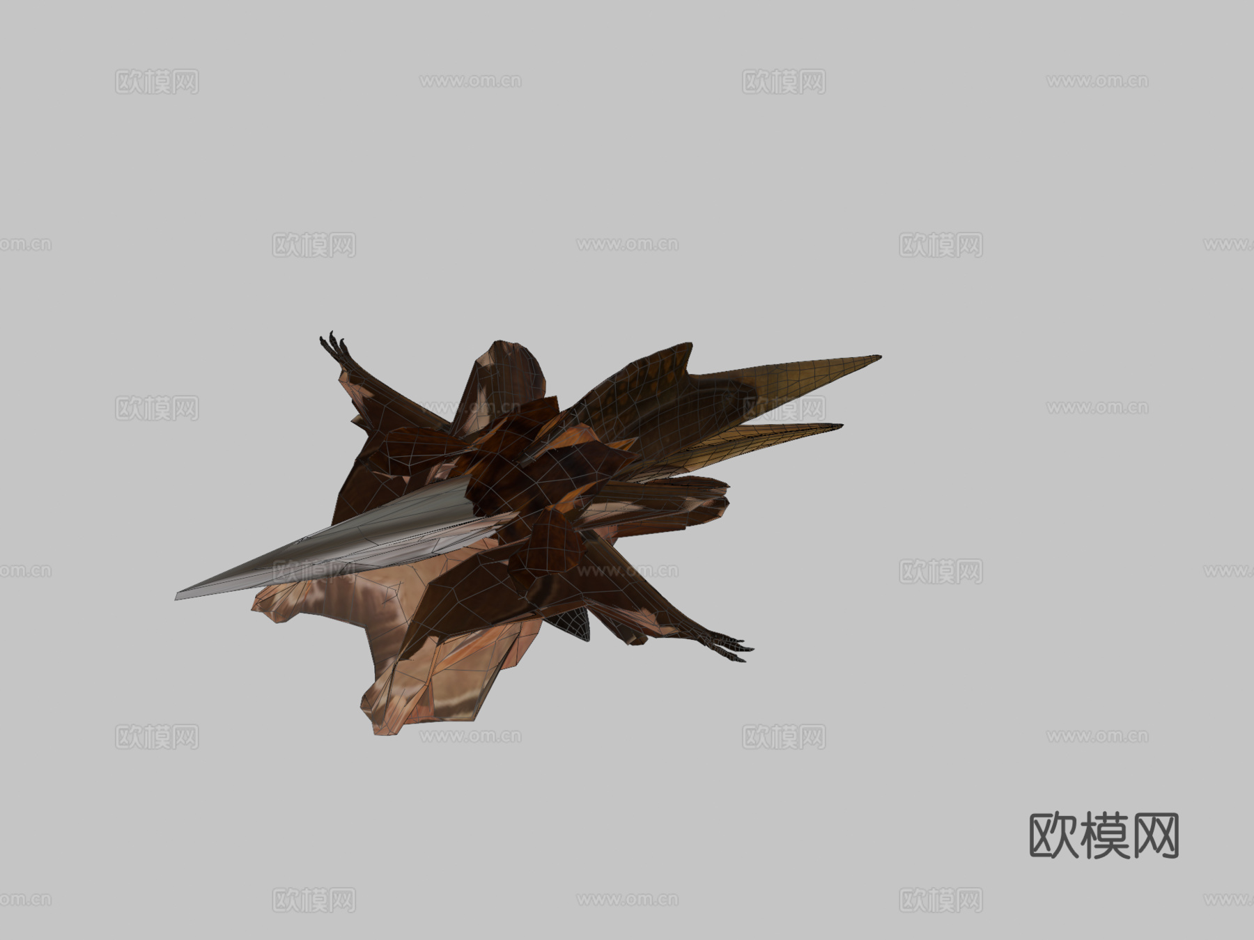 风神翼龙美国绑定su模型