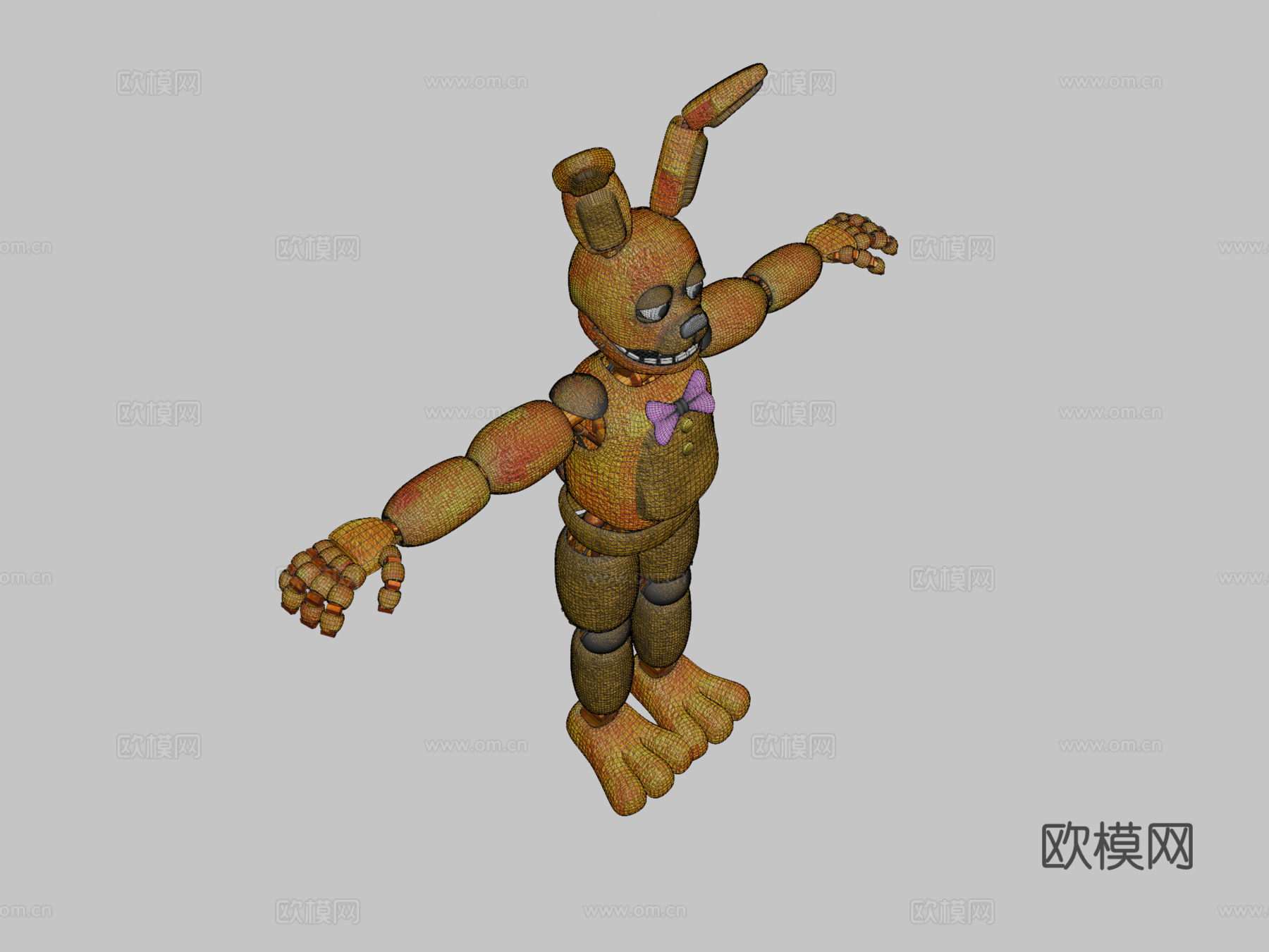 暗影弹簧邦故障物su模型