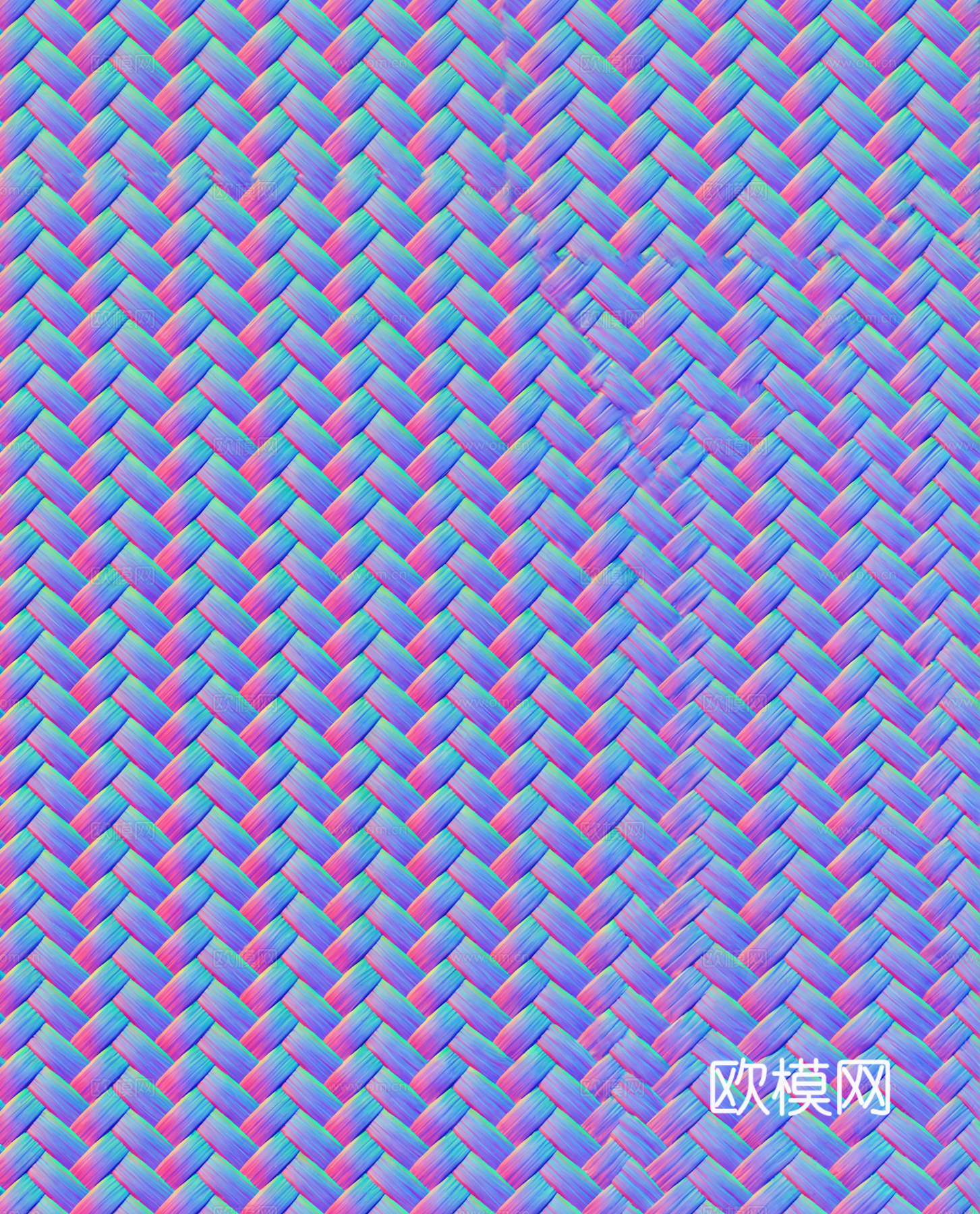 草帘 框的法线凹凸