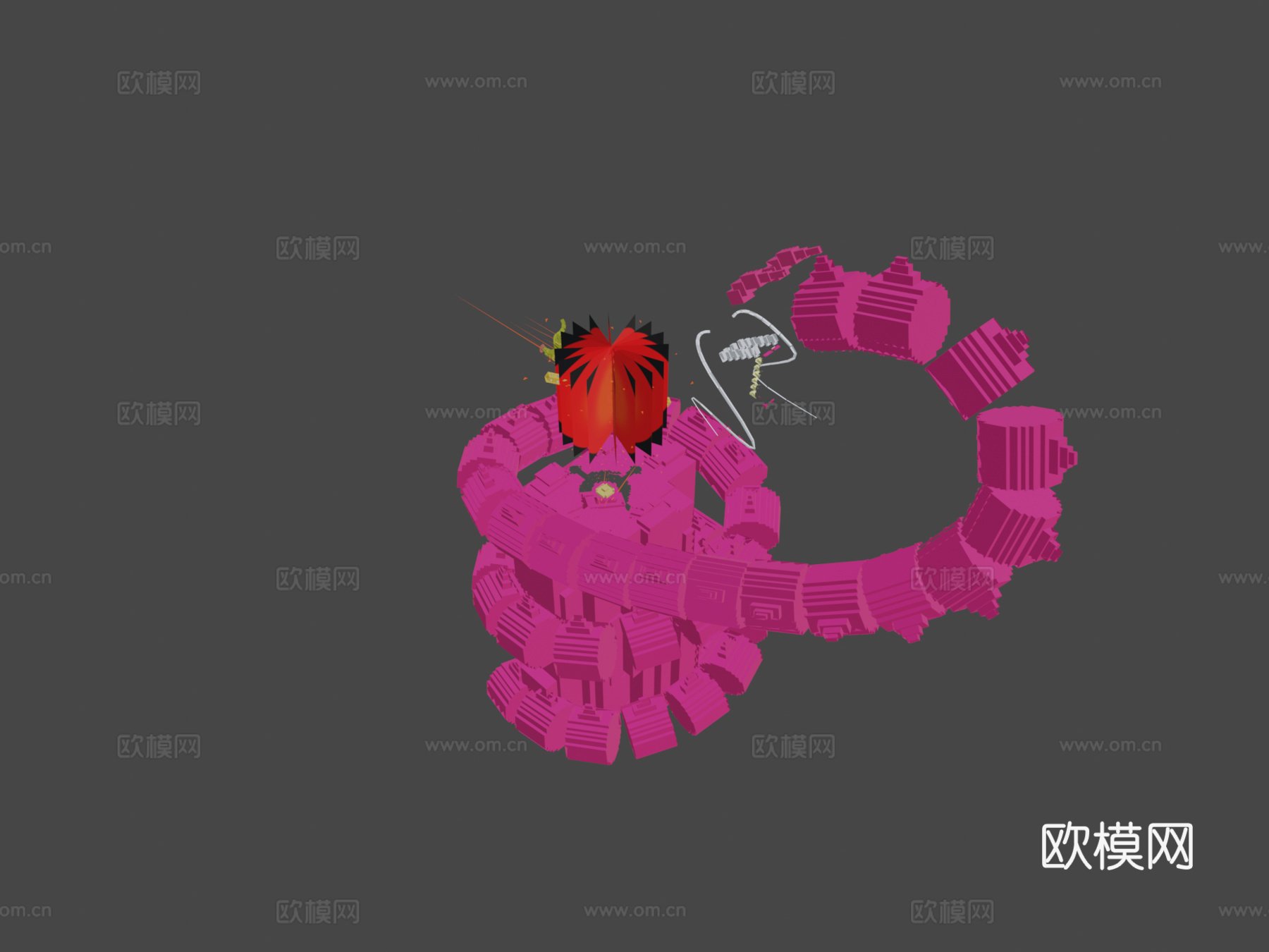 孙悟空  美猴王对战龙王su模型