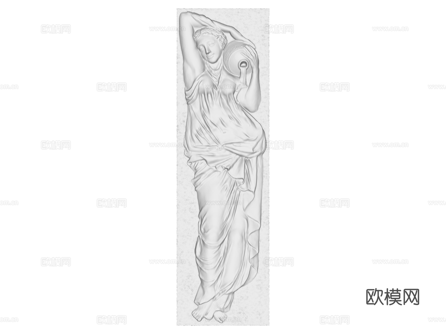 装饰背景墙su模型