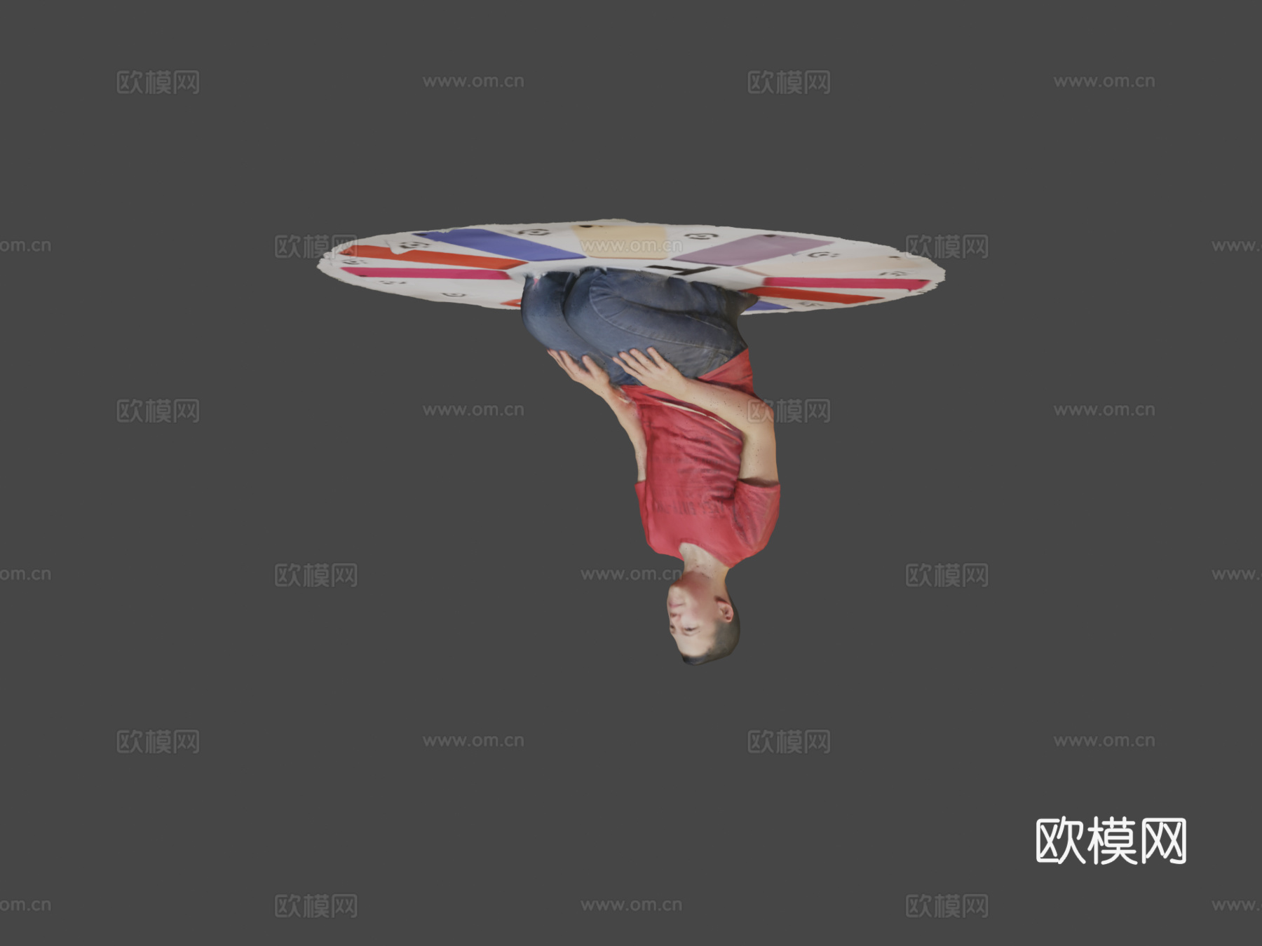 坐姿  takesu模型