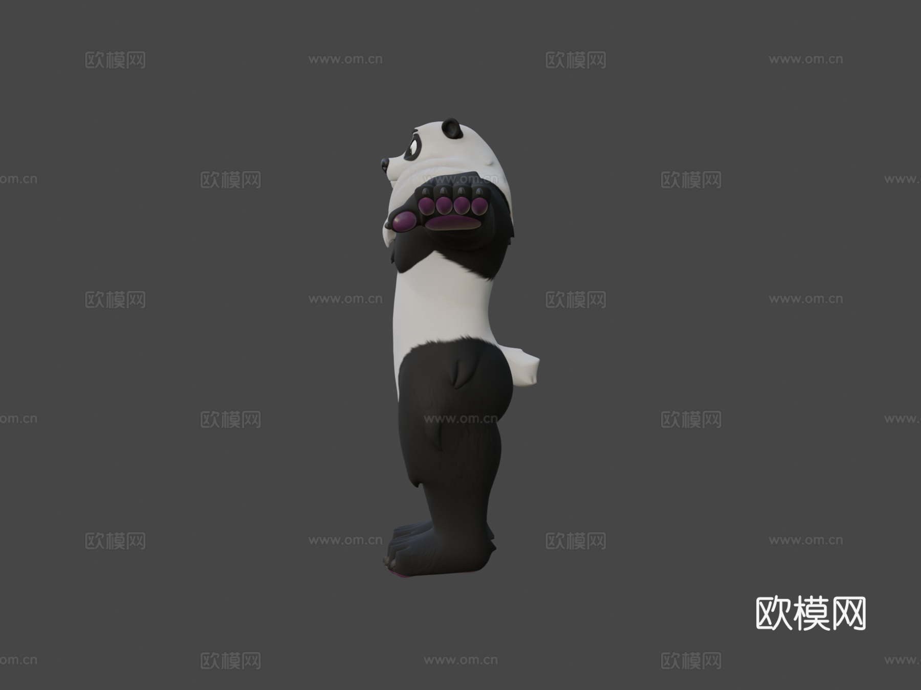 熊与VTuber头像su模型