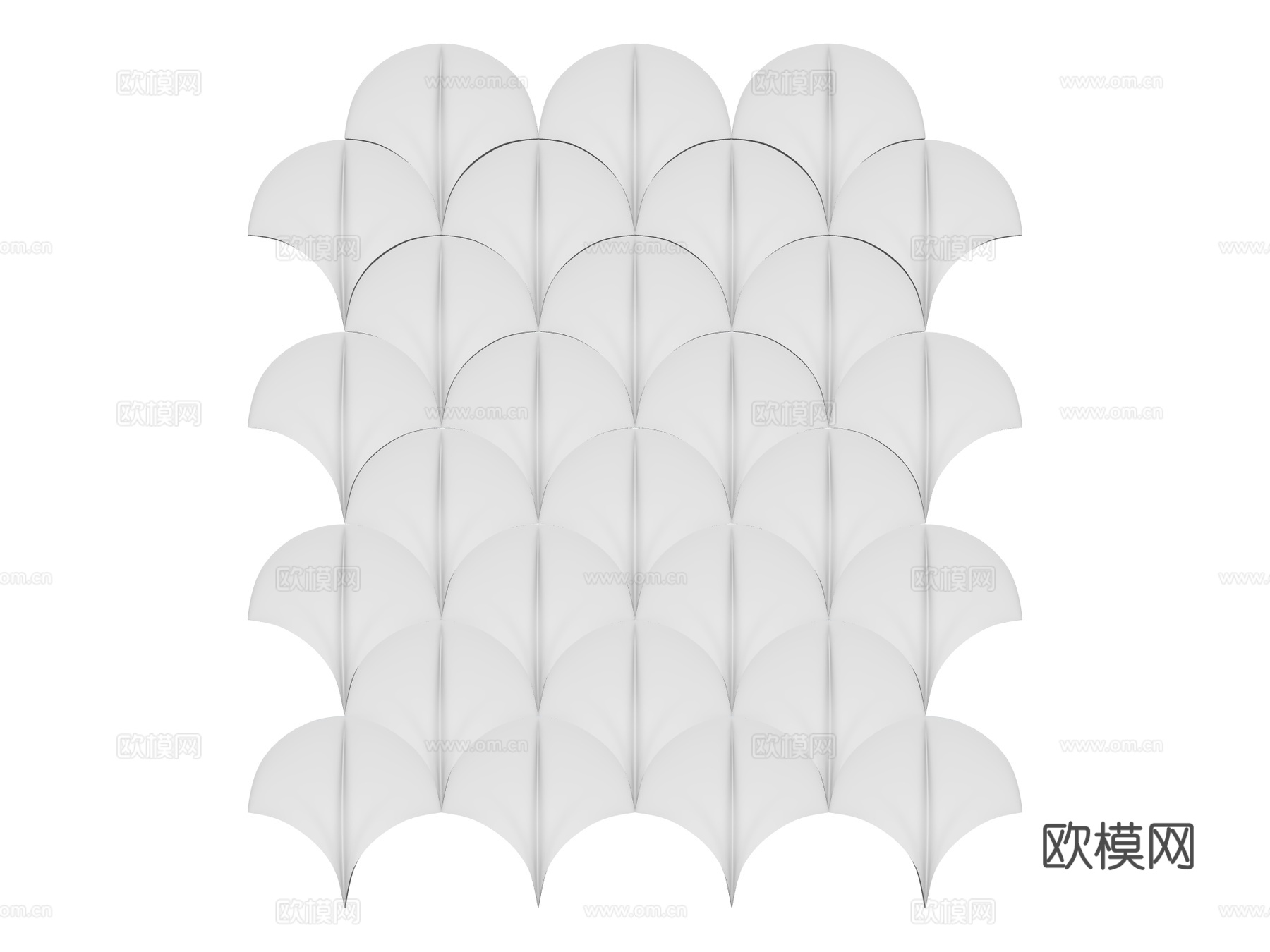 石膏造型 装饰背景墙su模型