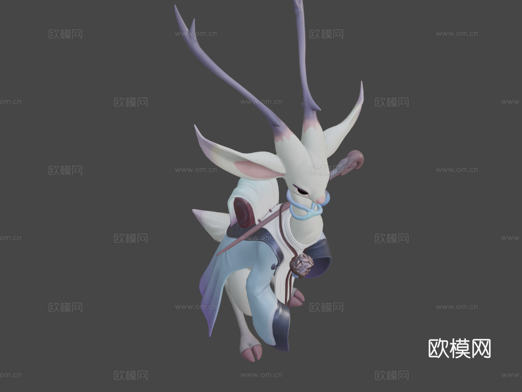 风格化创作  鹿su模型