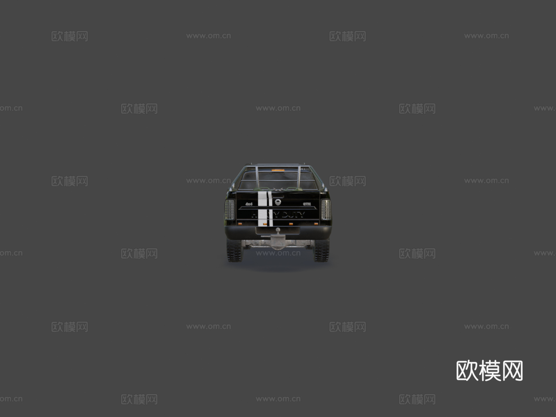 重型皮卡su模型