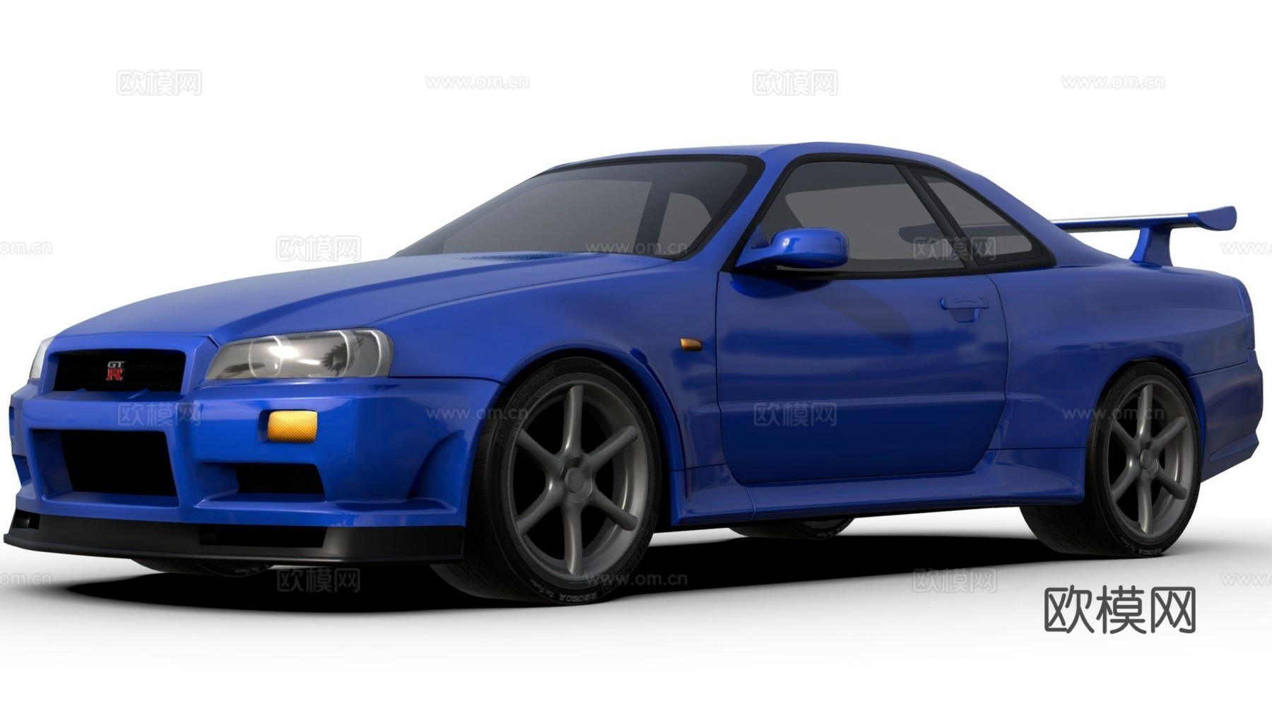 日产天际线R34 GTRsu模型